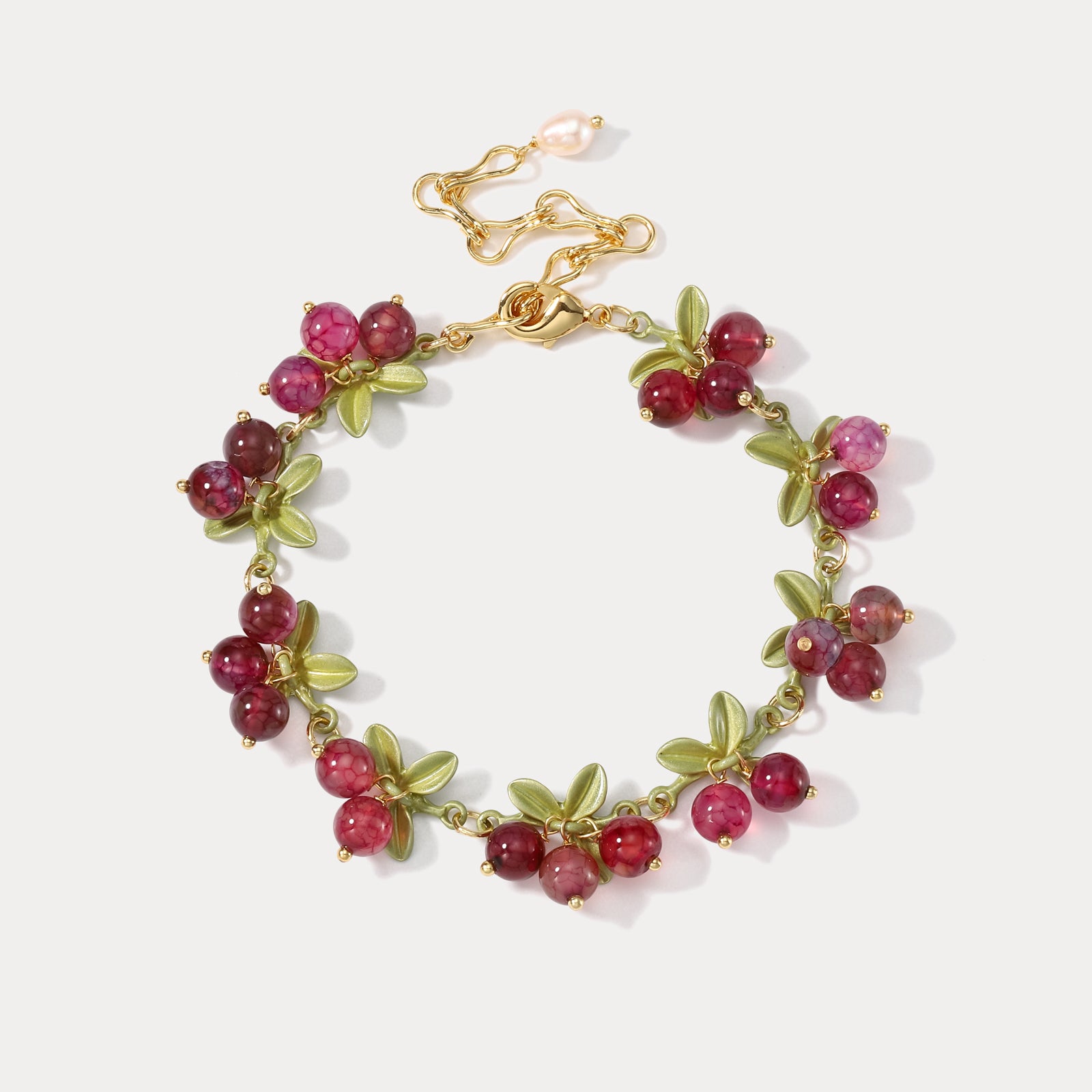 Selenichast Cranberry Bracelet