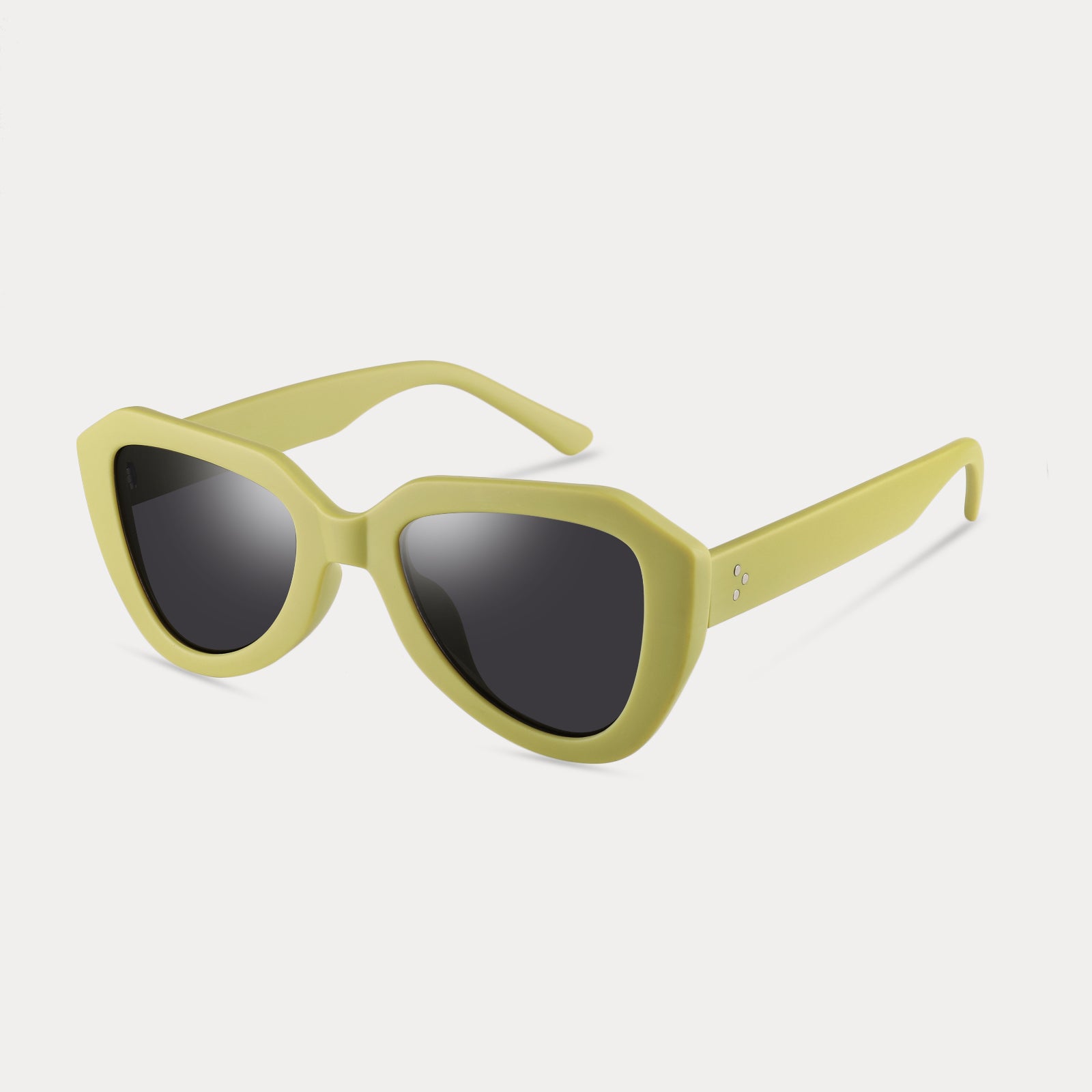 Green Irregular Fashion Sunglasses