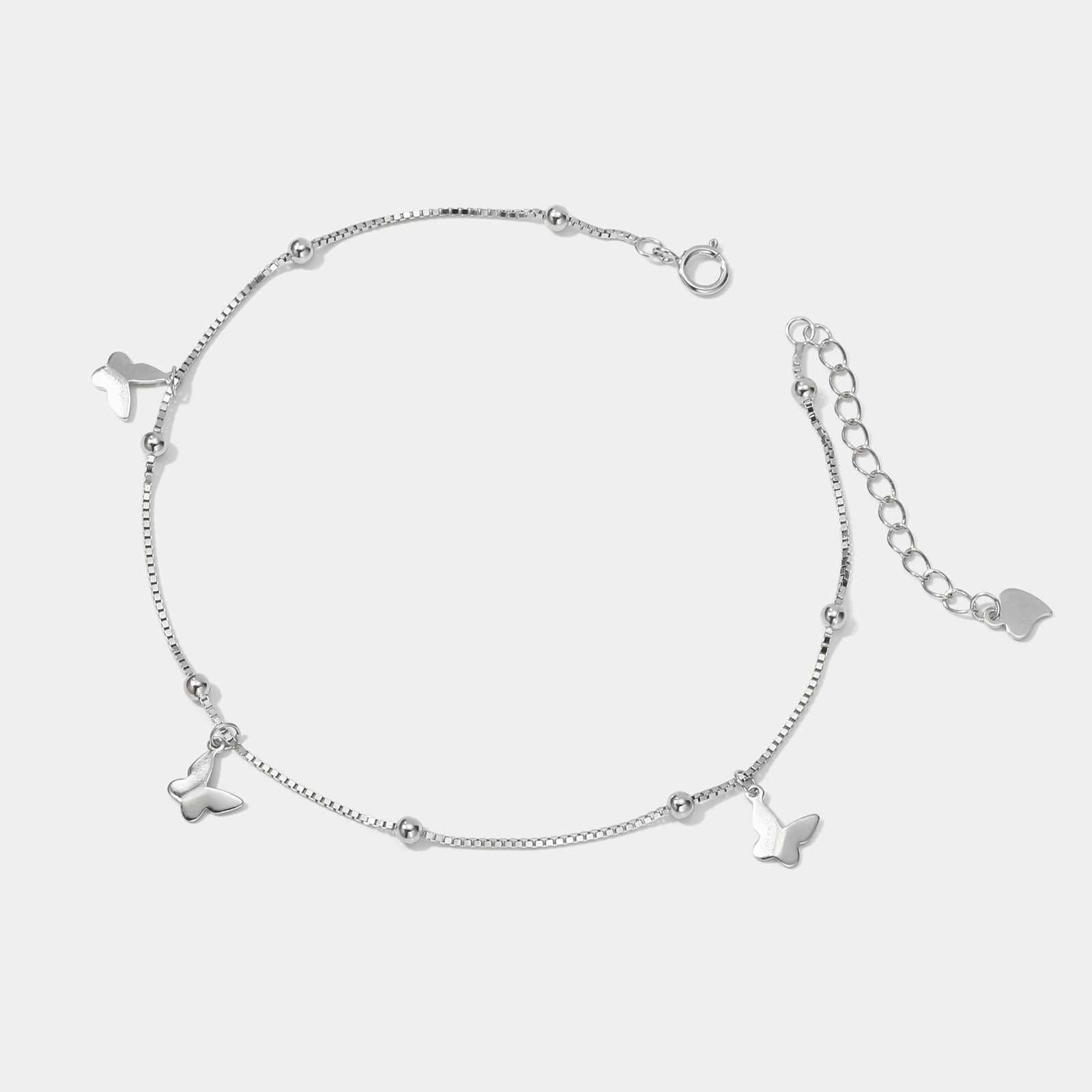 Butterfly Charm Anklet for Women