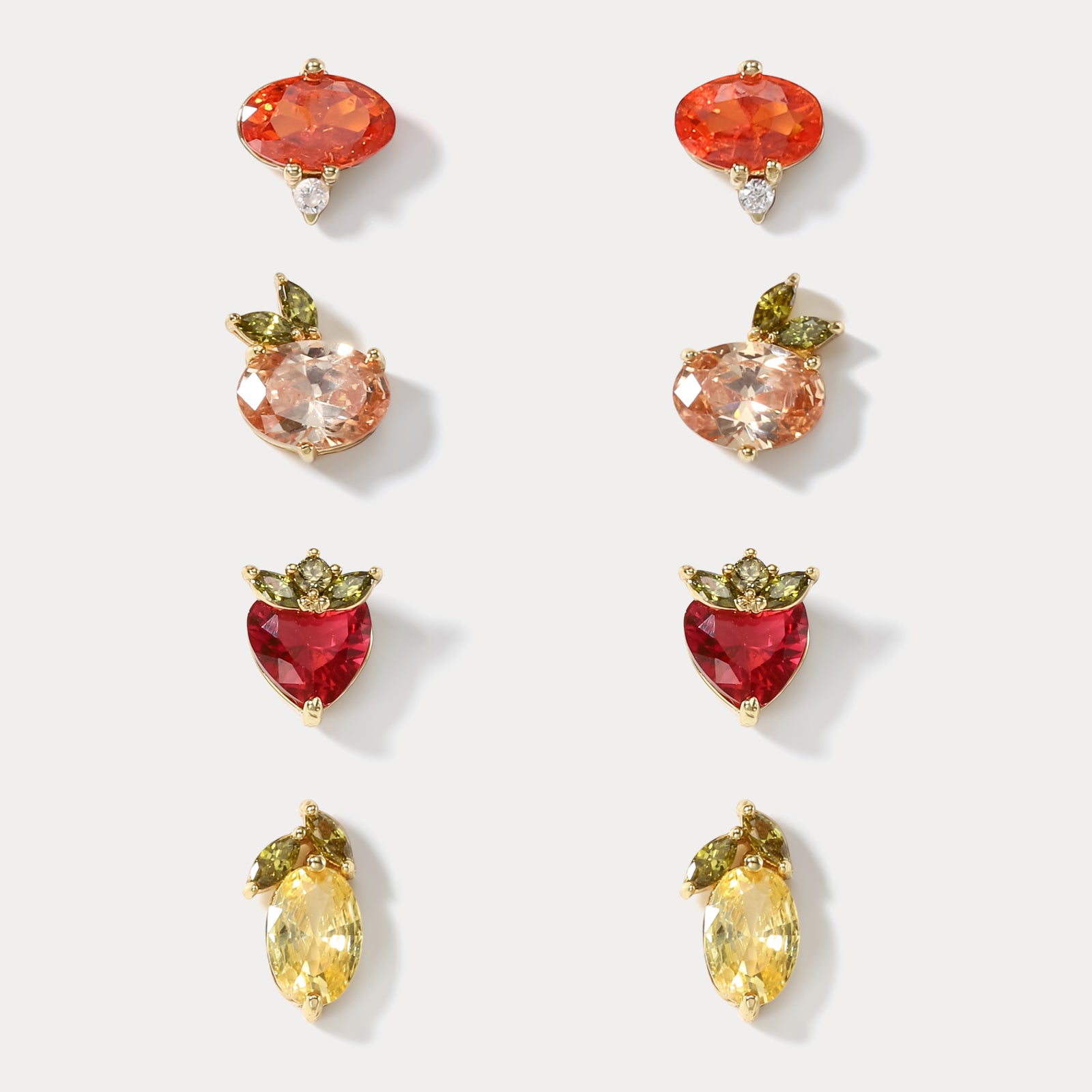 Selenichast Fruit Earrings Set
