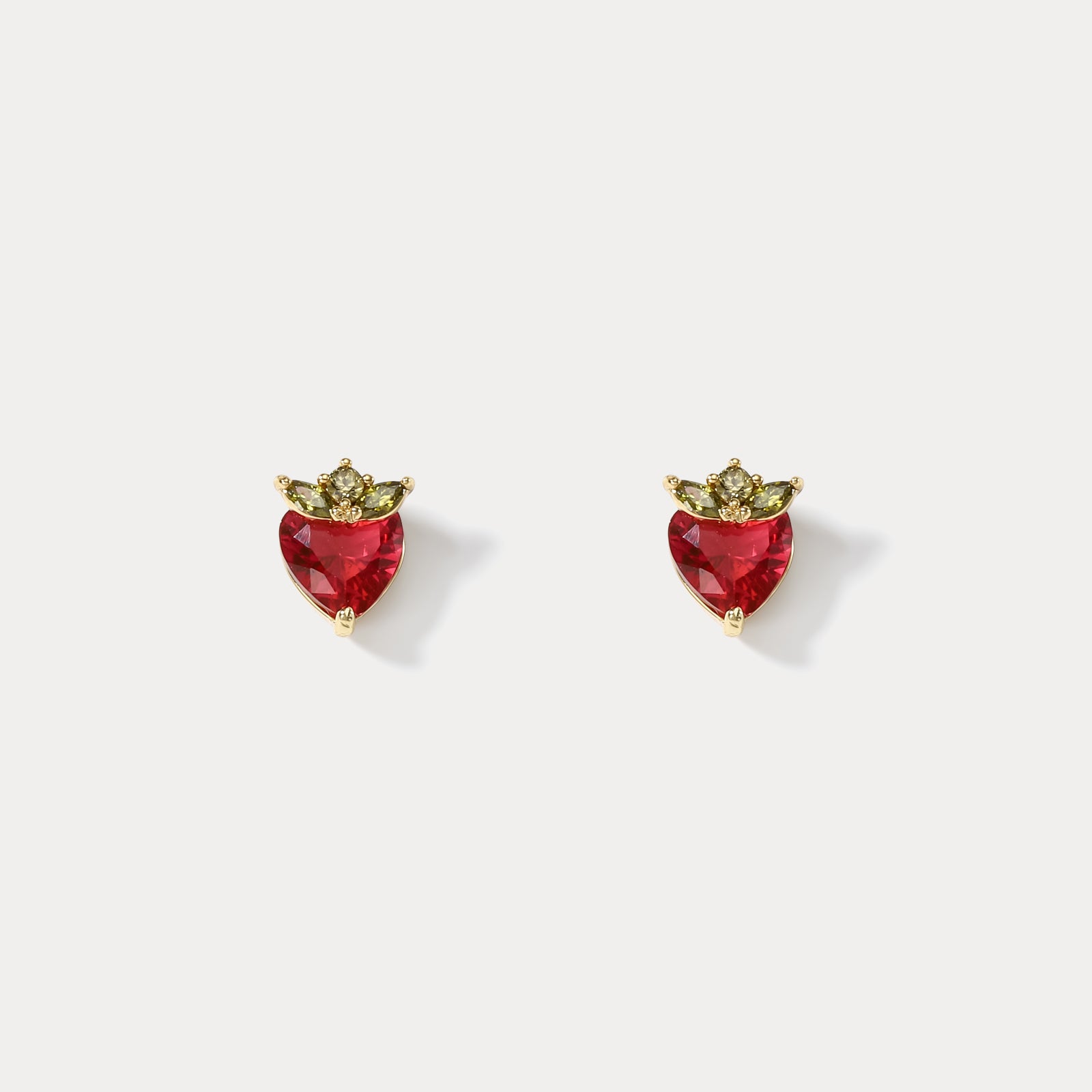 Selenichast Strawberry Stud Earrings