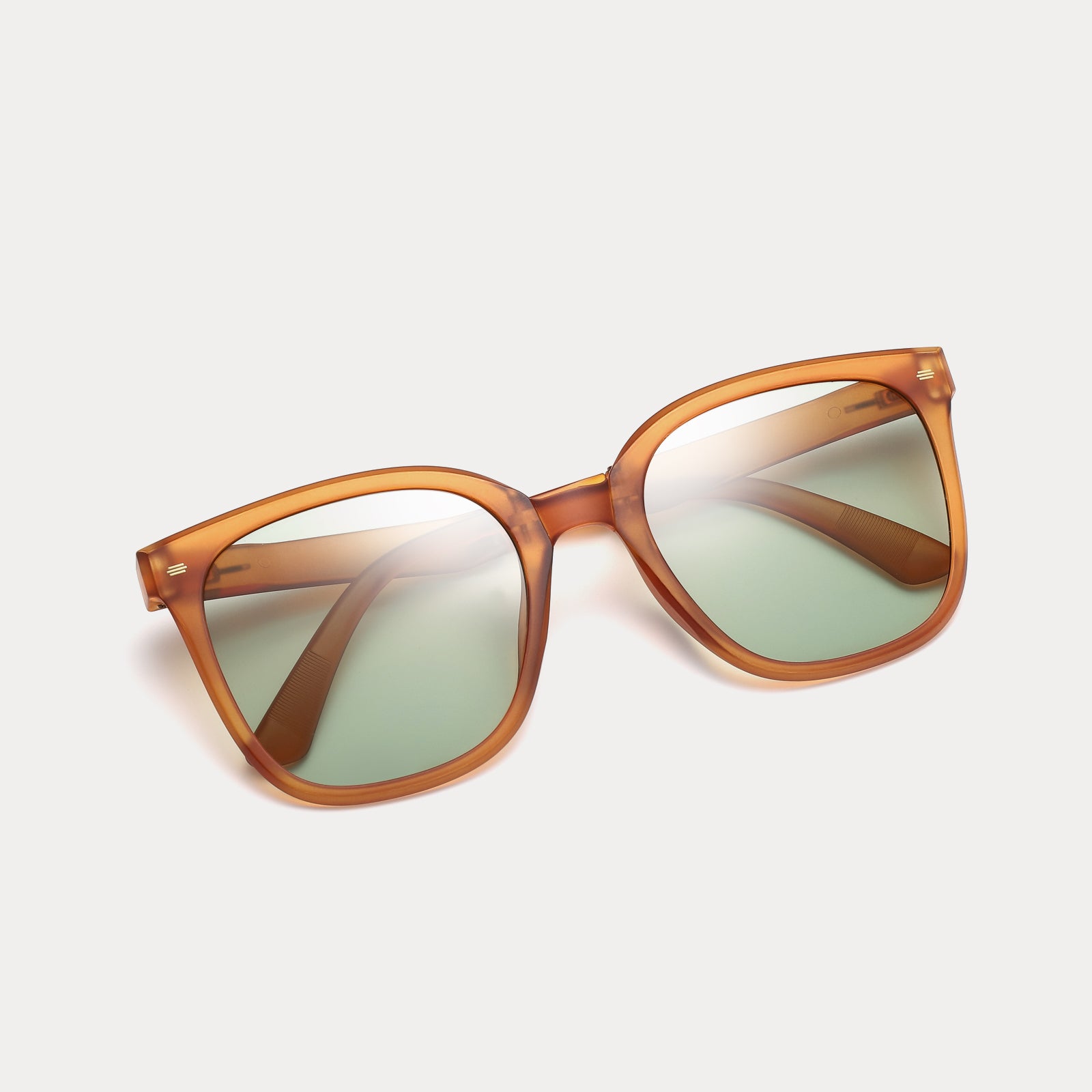 Brown Folding UV Protection Sunglasses