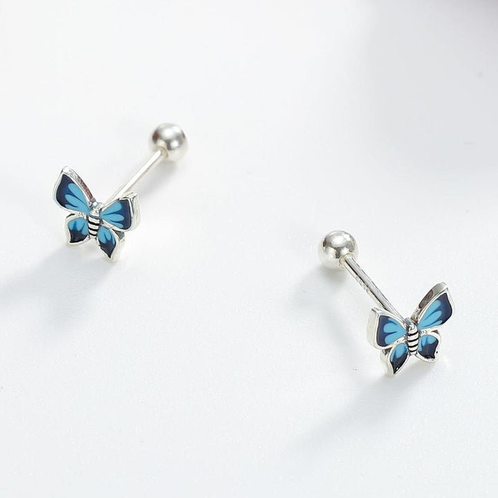 Pendientes de mariposa