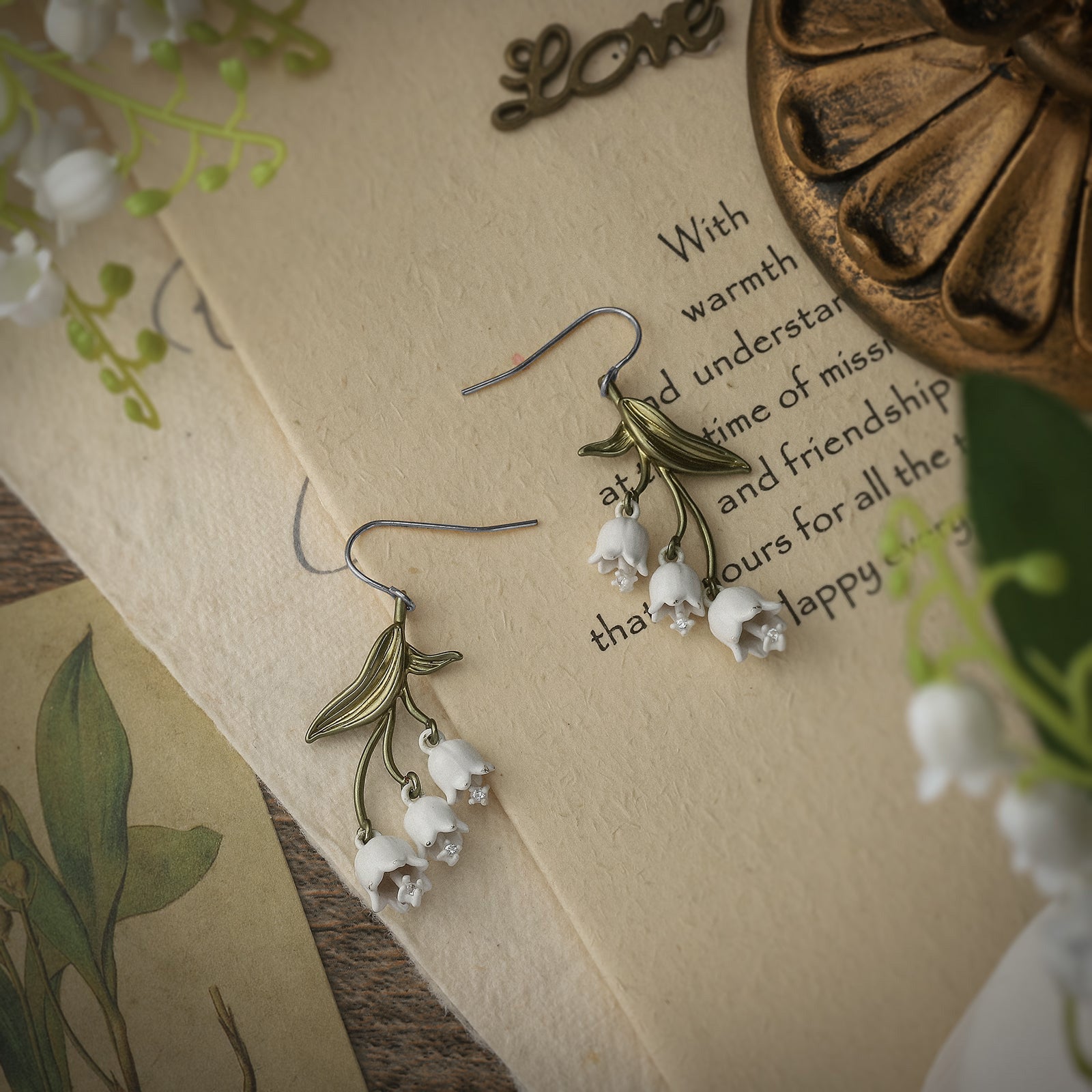 Lily Of The Valley Stylish Earrings