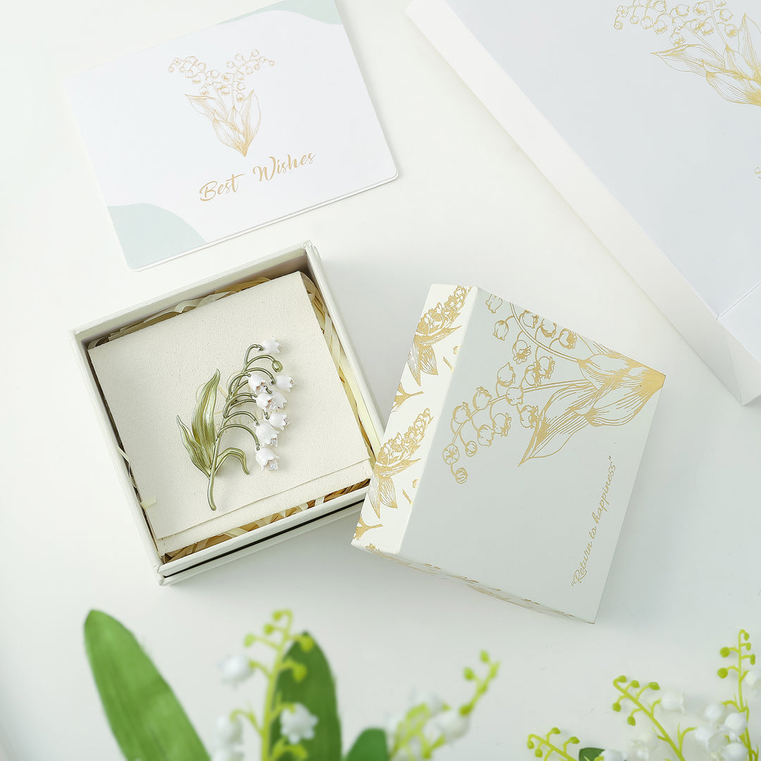 Lily of The Valley Jewelry Gift Box
