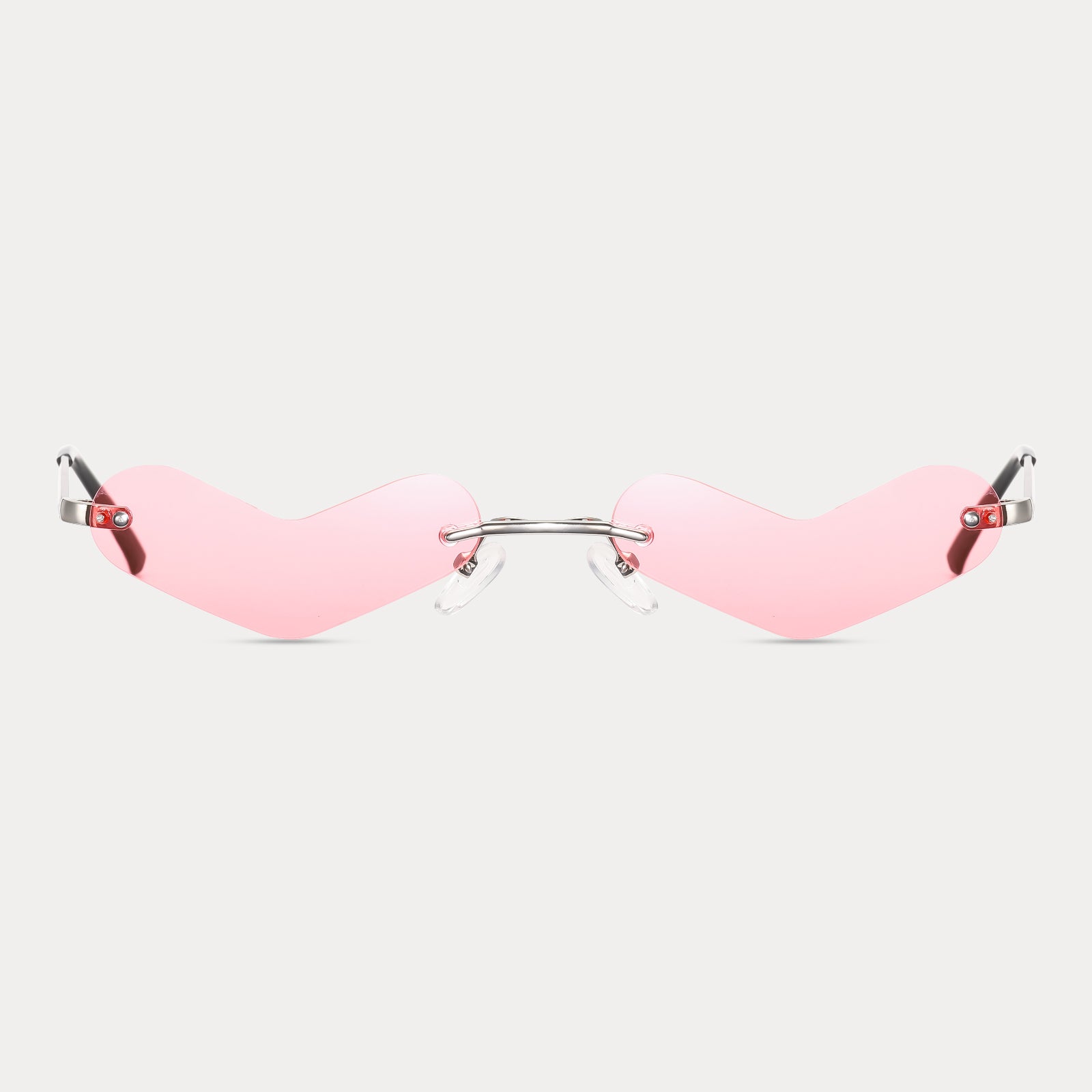 Pink Heart Sunglasses for Driving
