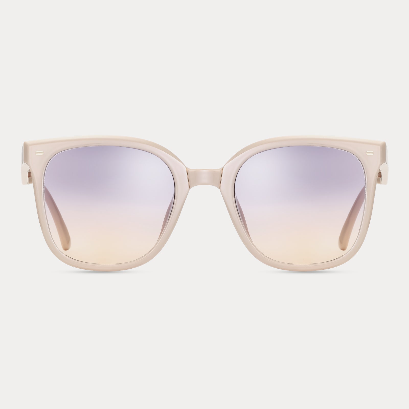 White Folding Wayfarer Sunglasses