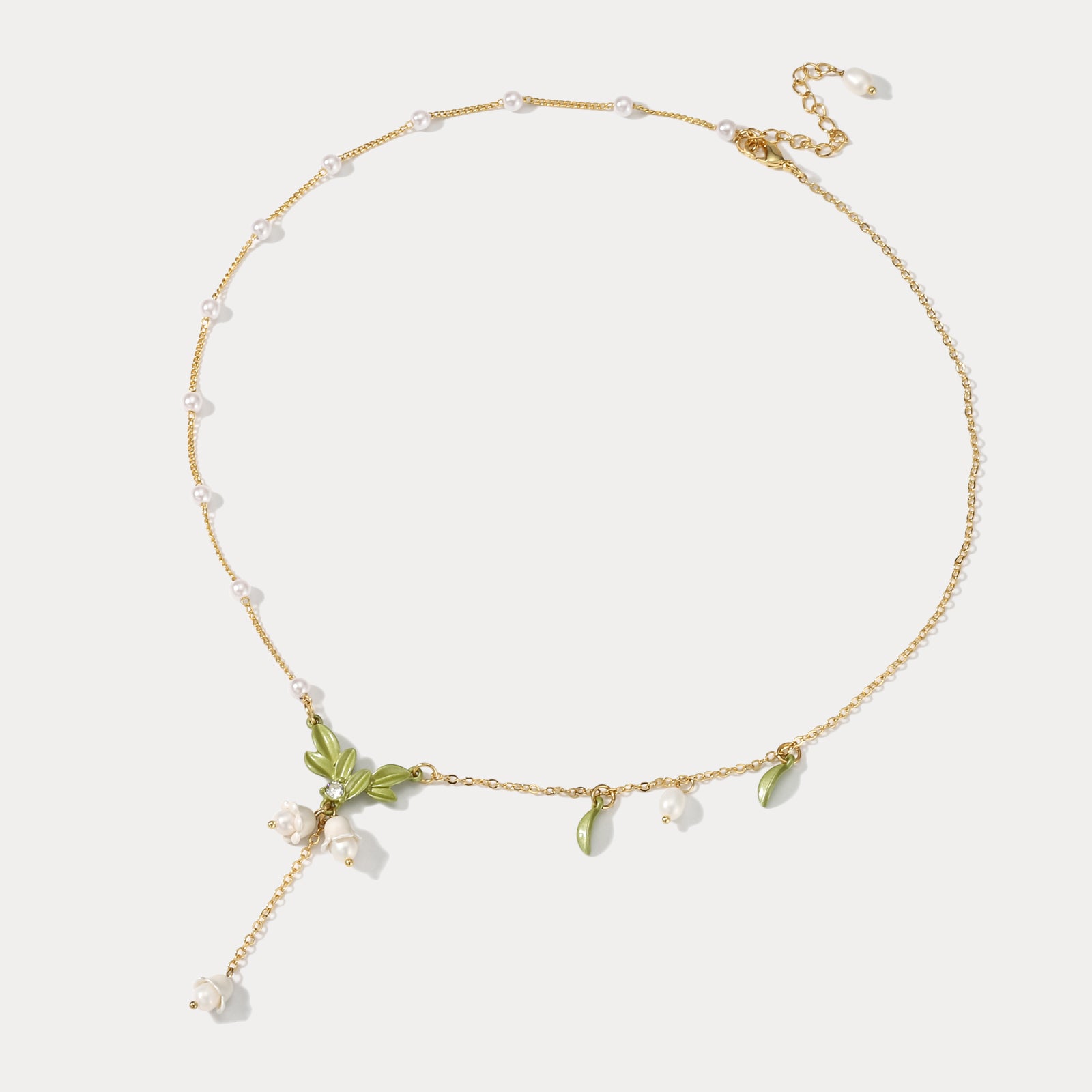 Lily Of The Valley Chain Necklace