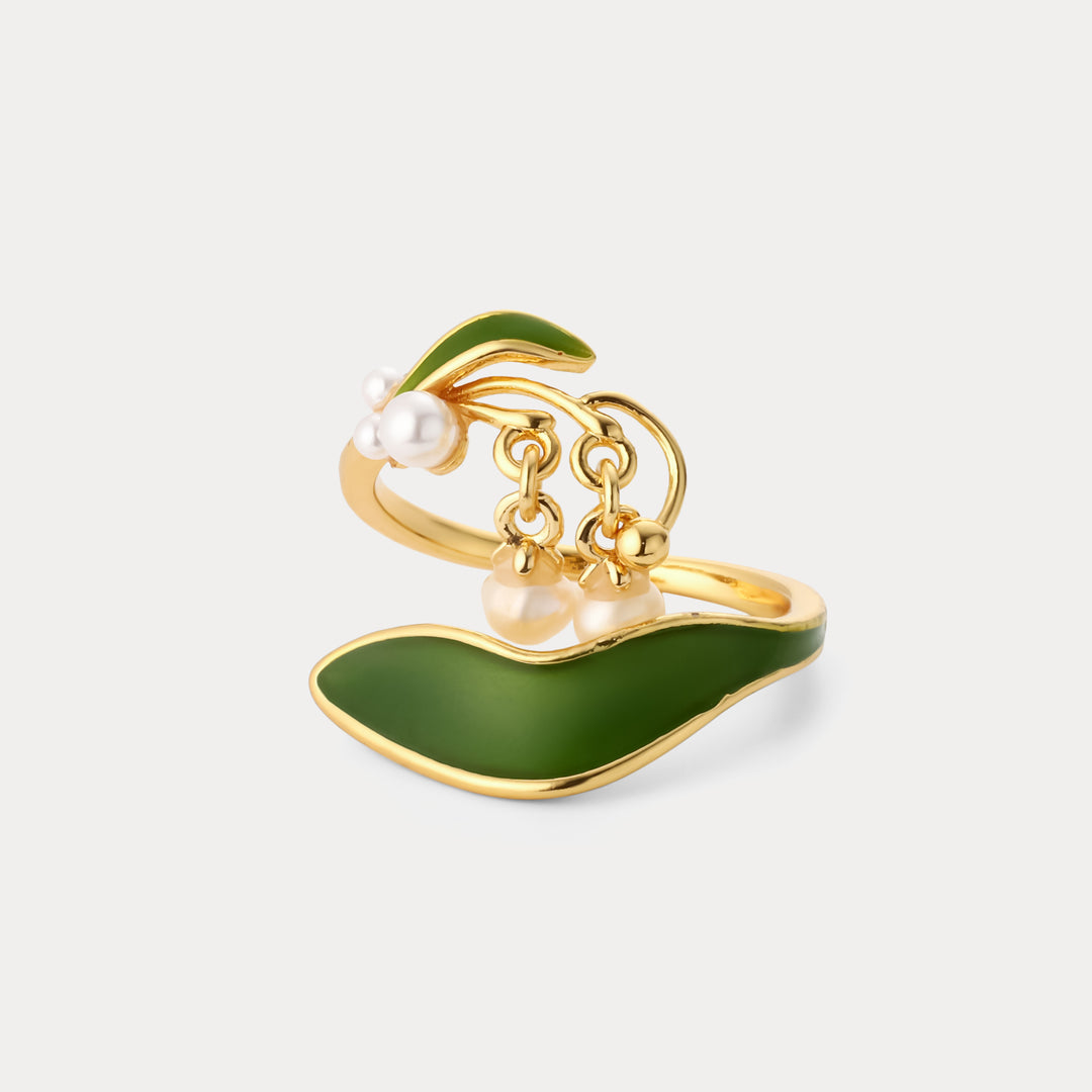 Selenichast Lily Of The Valley Ring