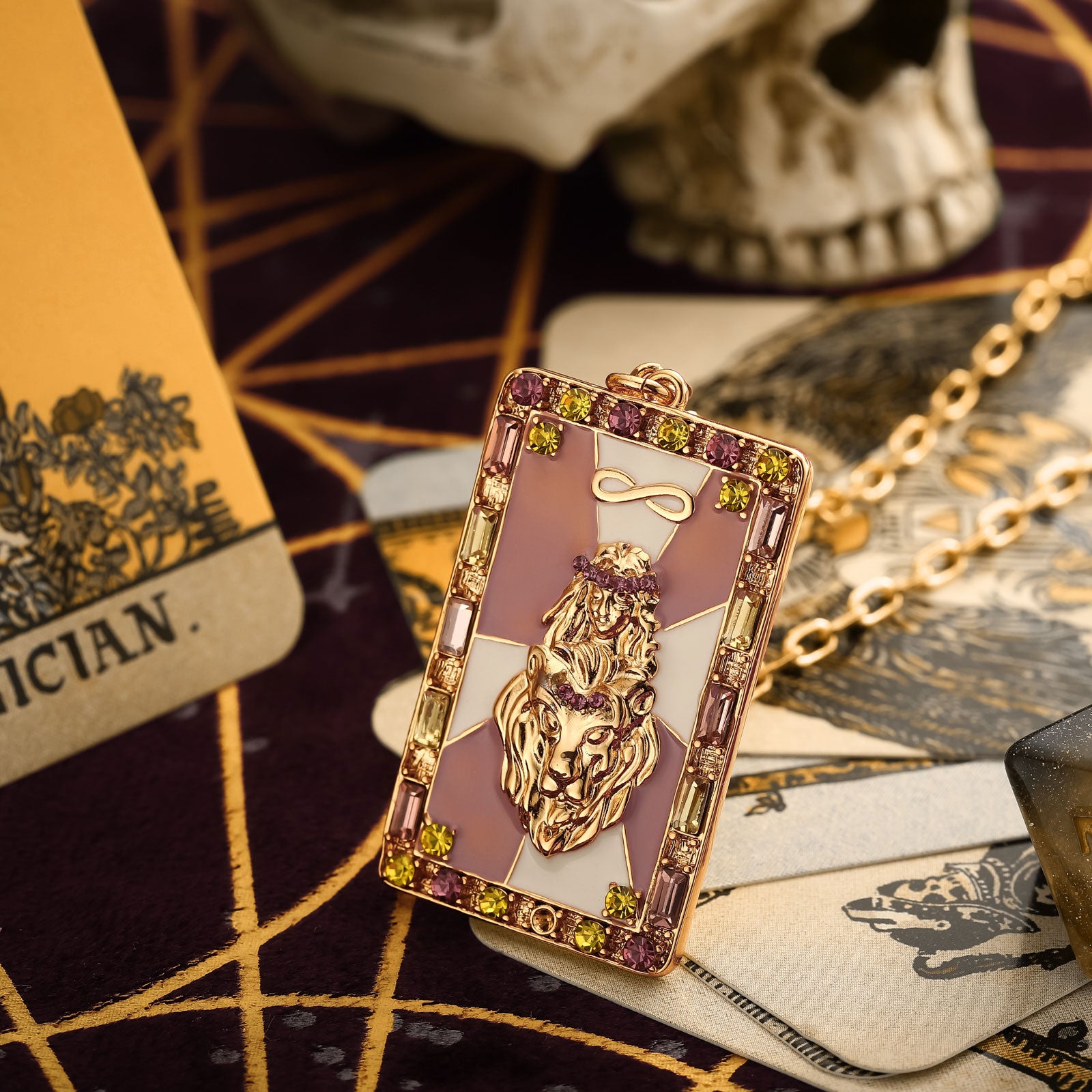 The Magician Tarot Necklace Spiritual Jewelry