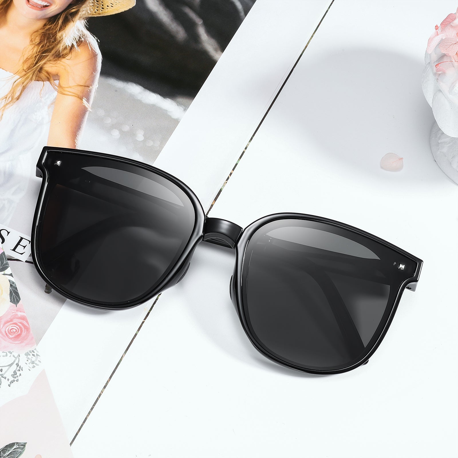 Black Folding Stylish Sunglasses