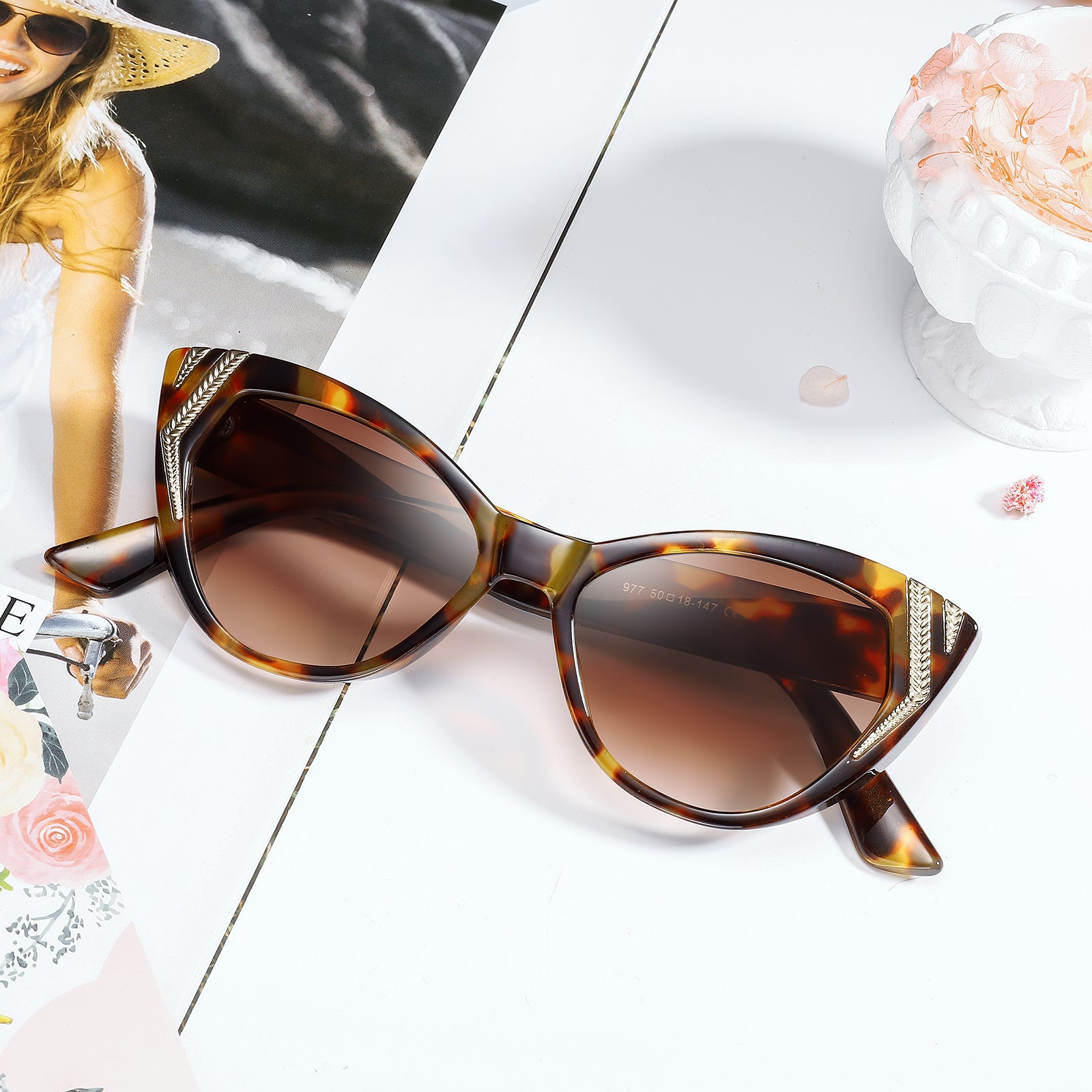 Fashion Leopard Print Sunglasses