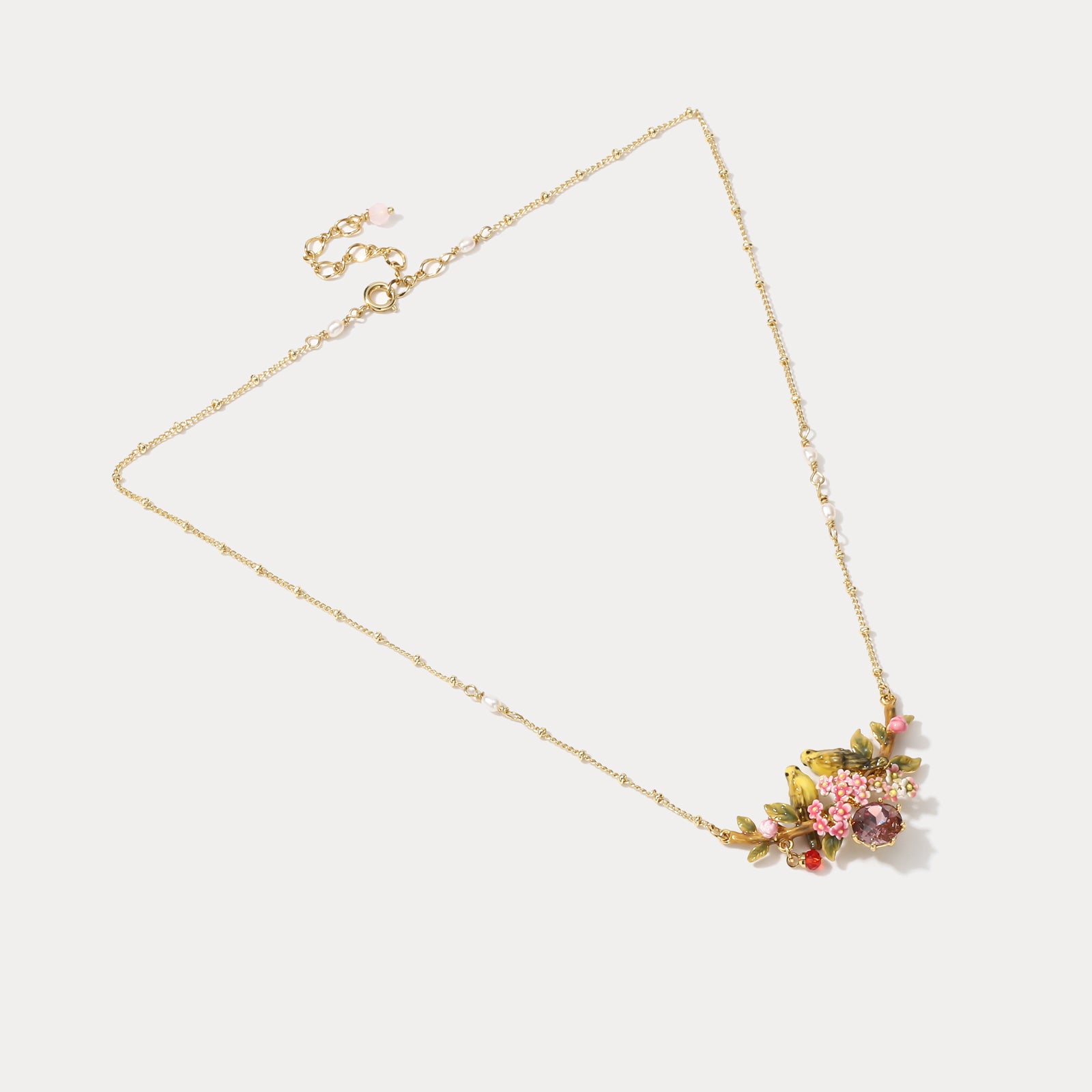 Lovely Canary Gold Necklace Women