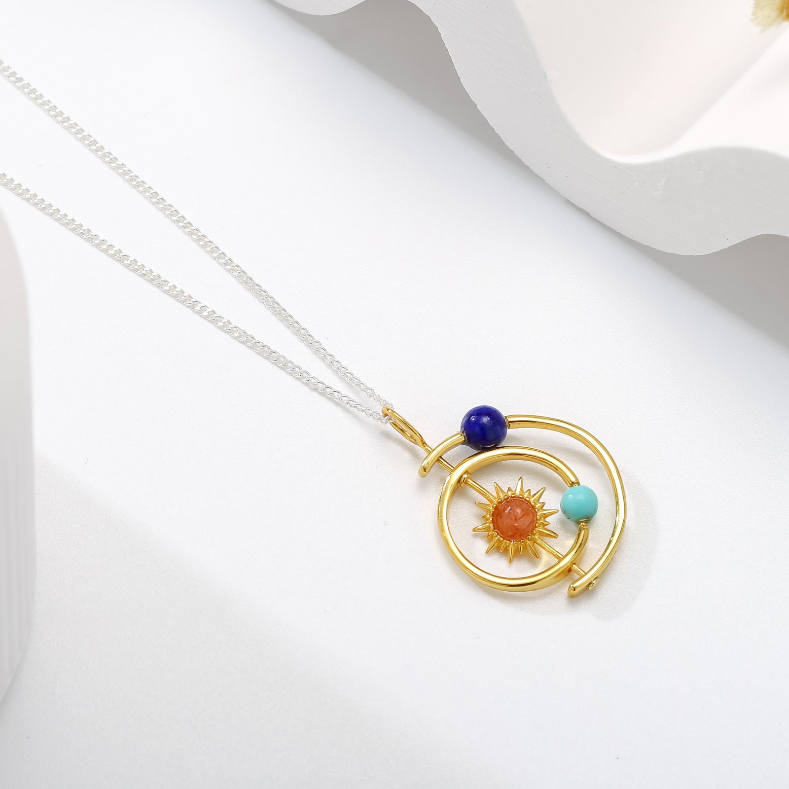 Solar System Necklace for Woman