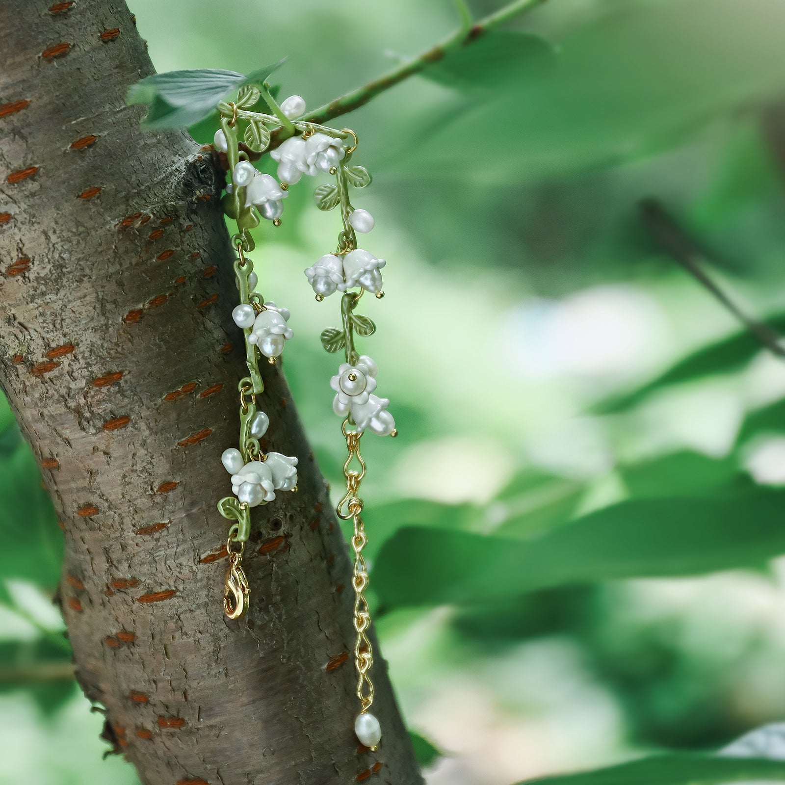 Lily Of The Valley Alloy Bracelet
