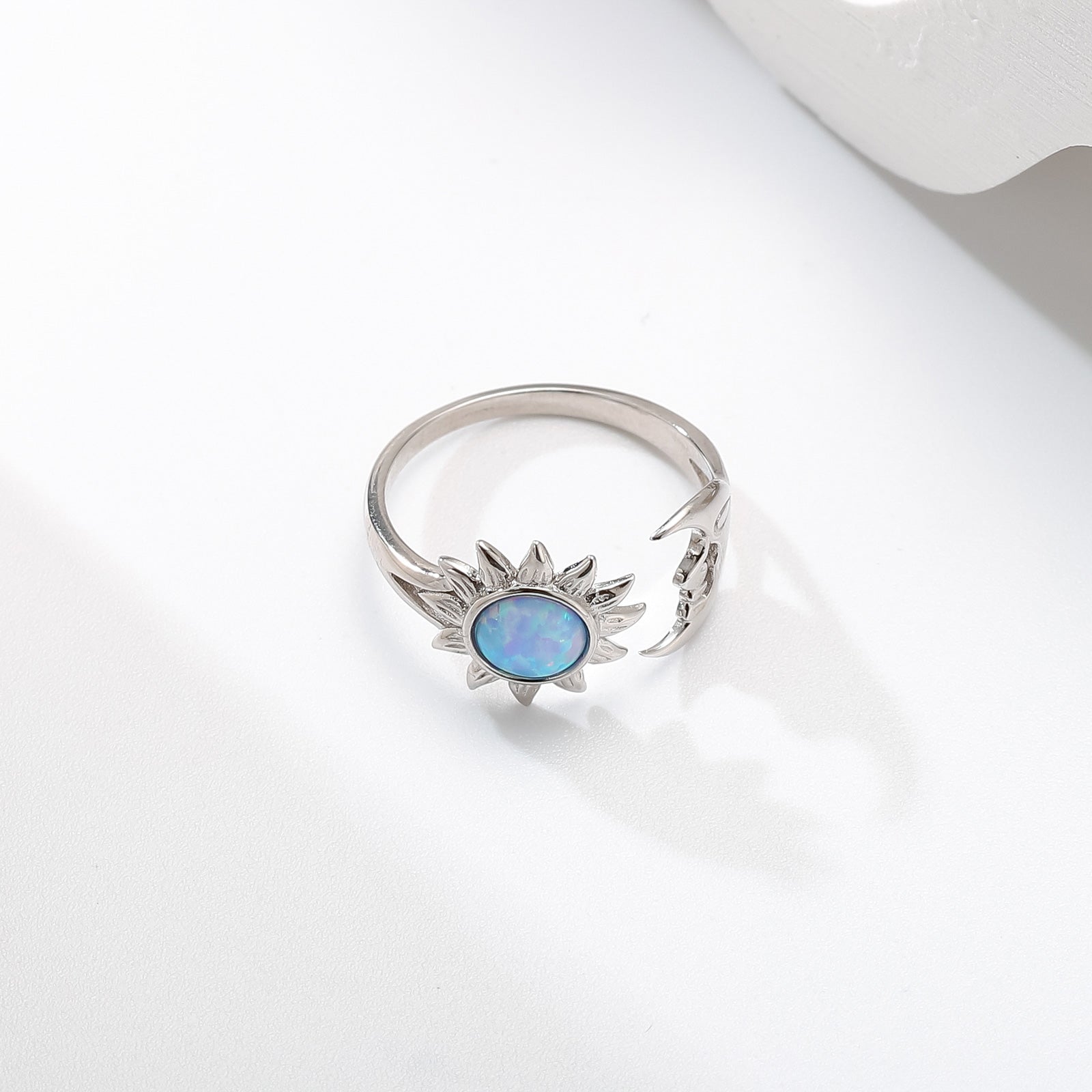 Sun & Moon Ring for Woman