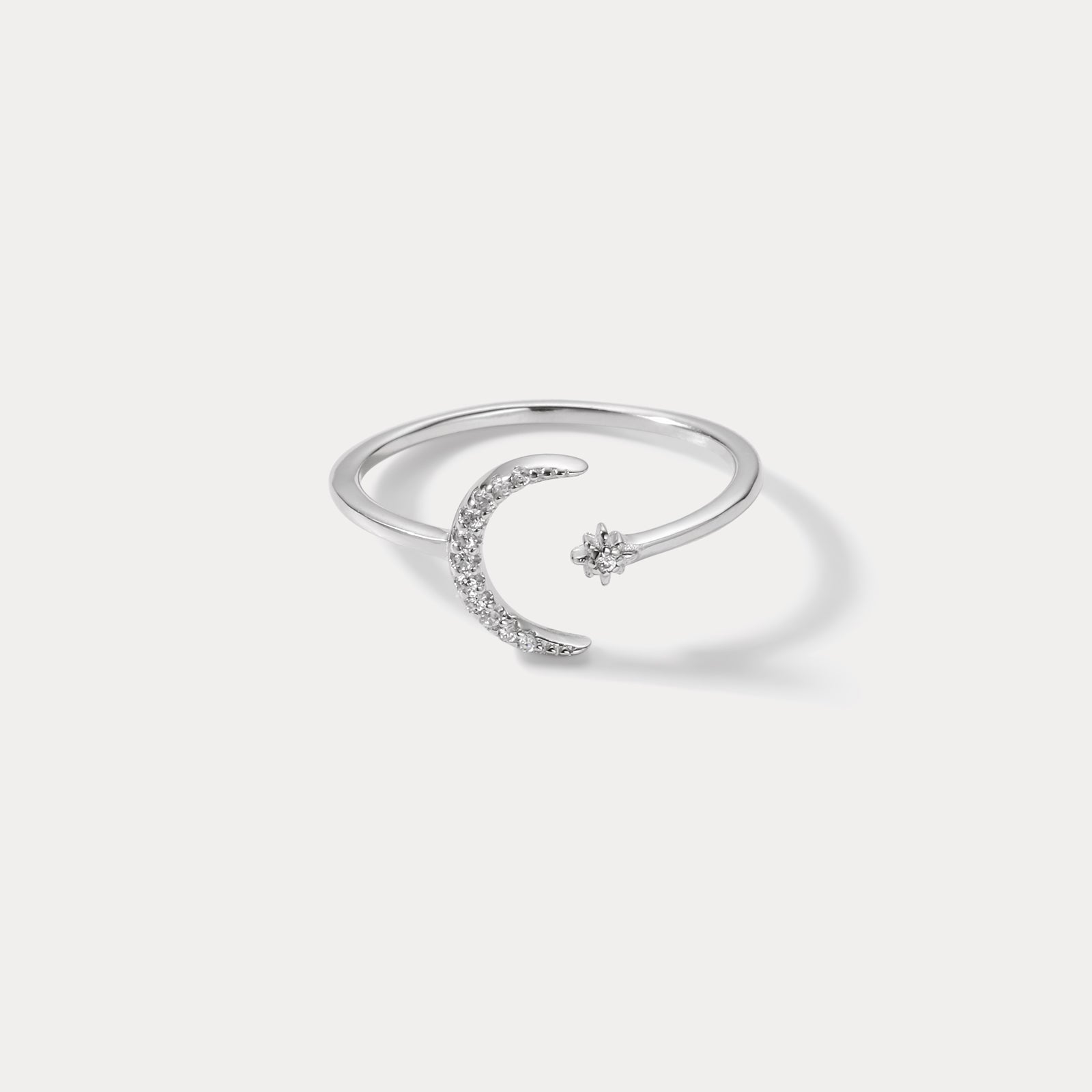 Silver Moon Ring Unique Gifts for Women