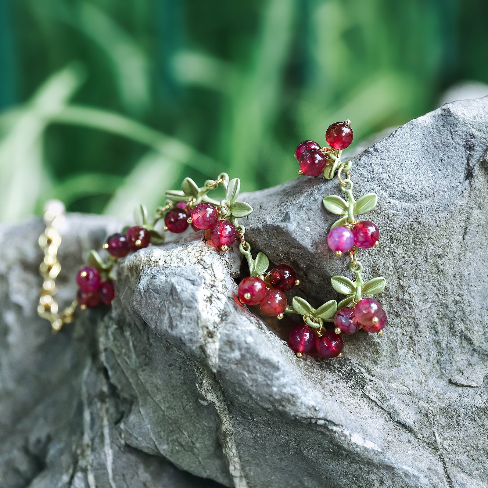 Purple Cranberry Bracelet