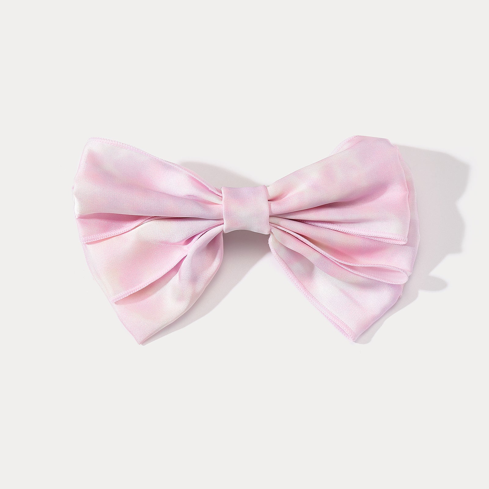 Best Tie Dye Pink Bow Hair Clips