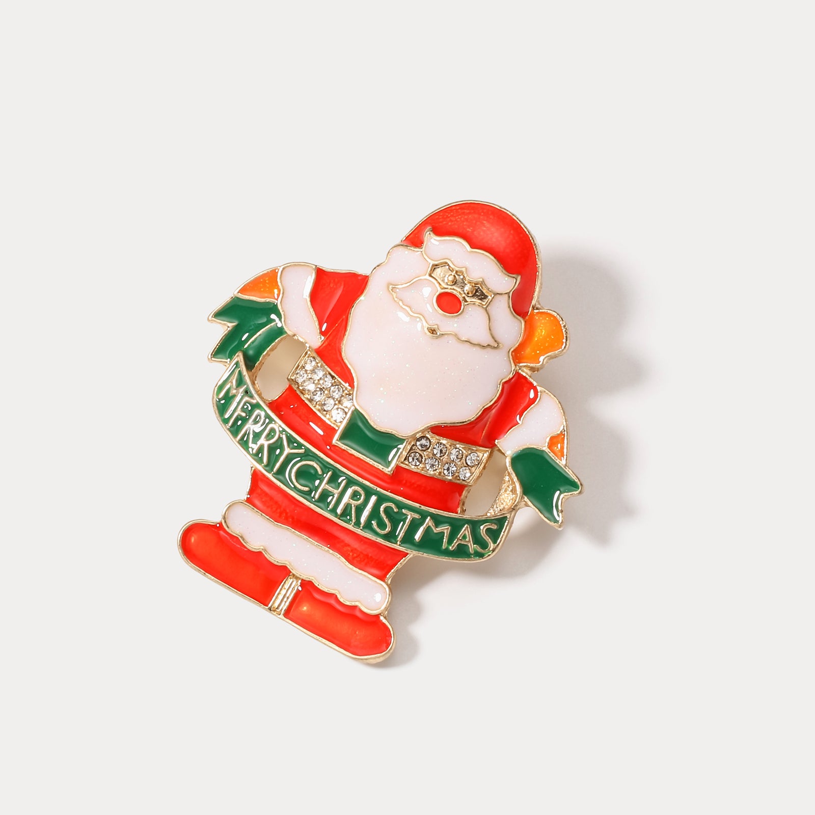 Santa Claus Brooch Christmas Gift for Her
