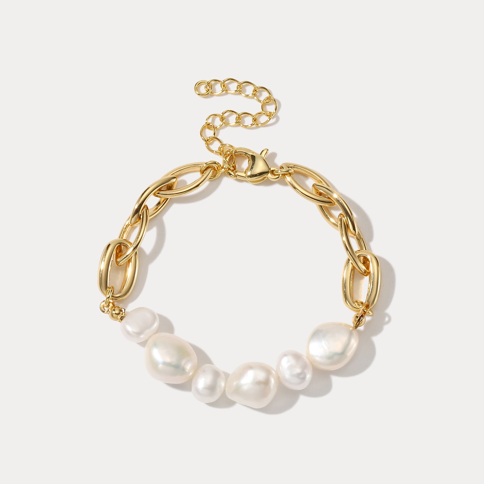 Selenichast Baroque Pearl Bracelet