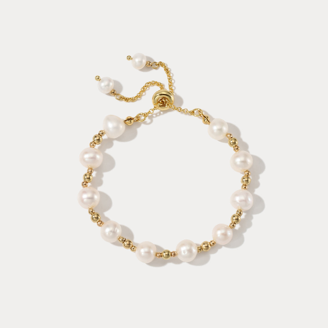 Selenichast Pearl Chain Bracelet