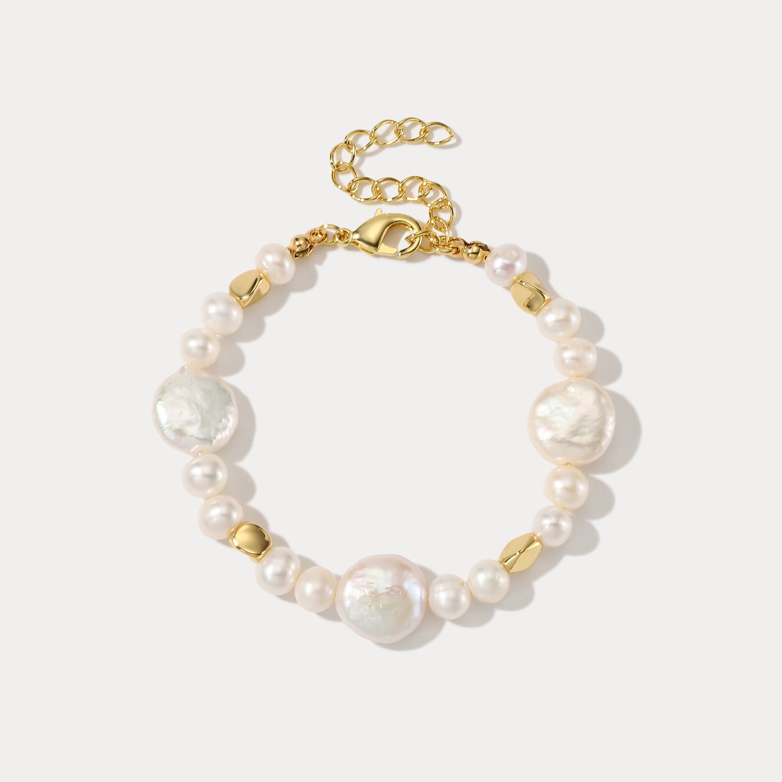 Selenichast Baroque Pearl Bracelet