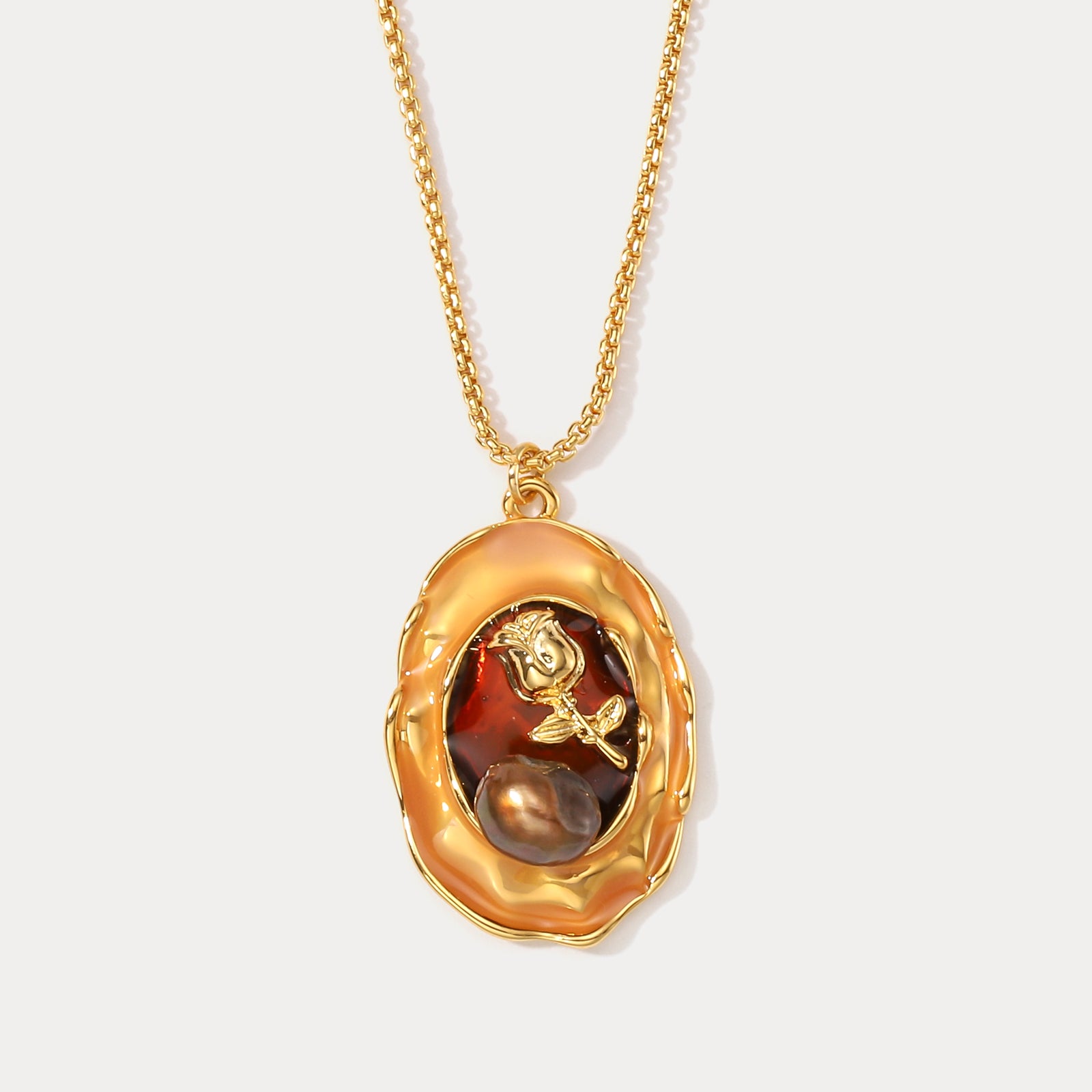 Collier de perles baroque
