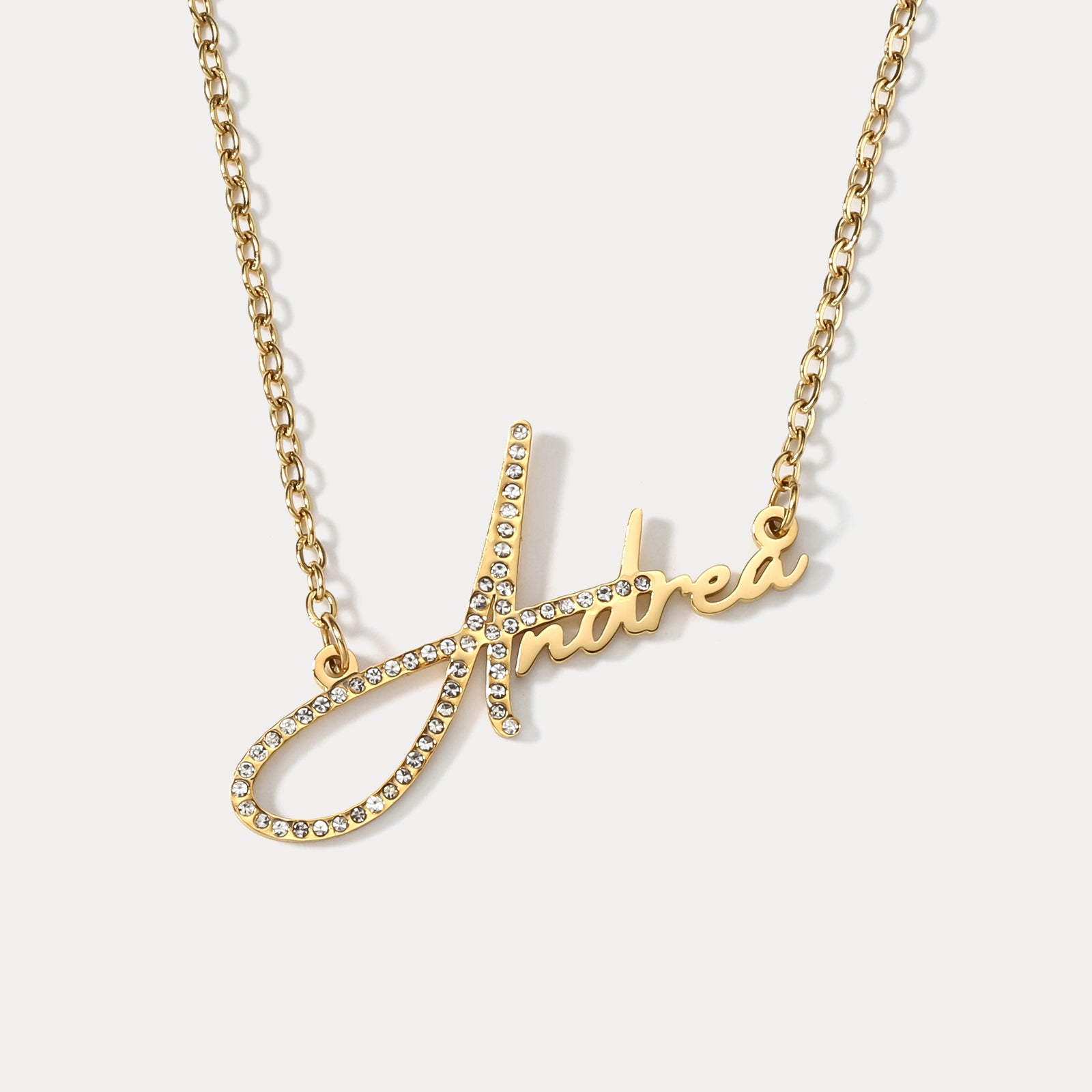 Selenichast Personalized Name Necklace