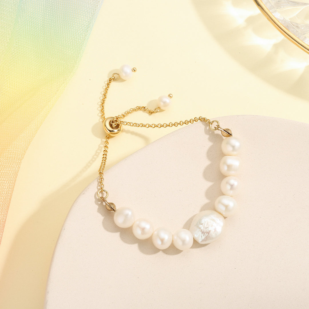 Baroque Pearl Bracelet Wedding Gift