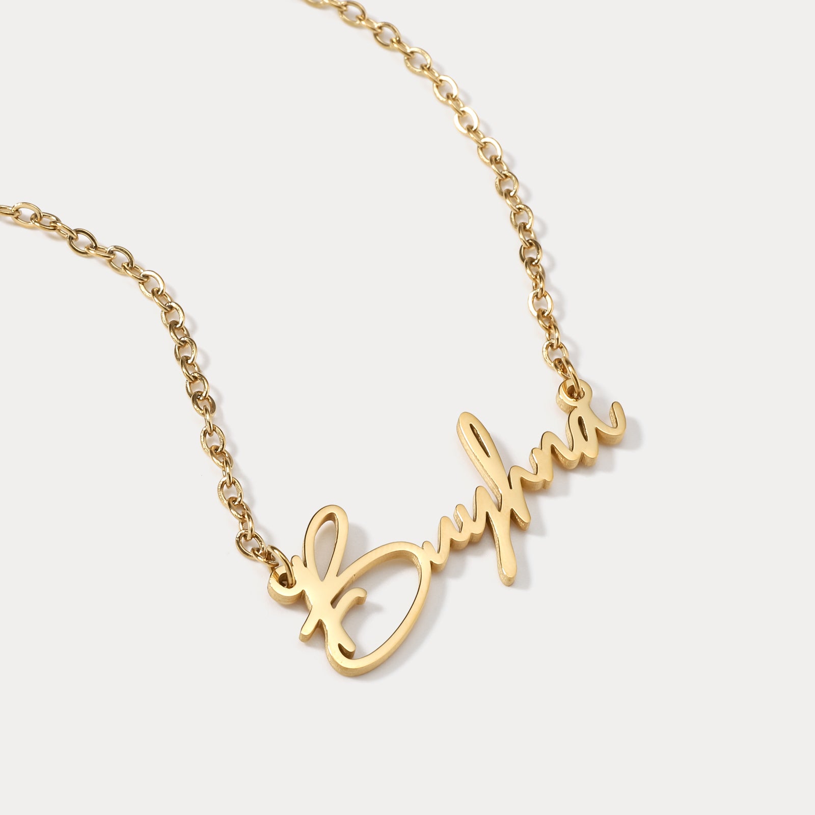 Personalized Nameplate Necklace