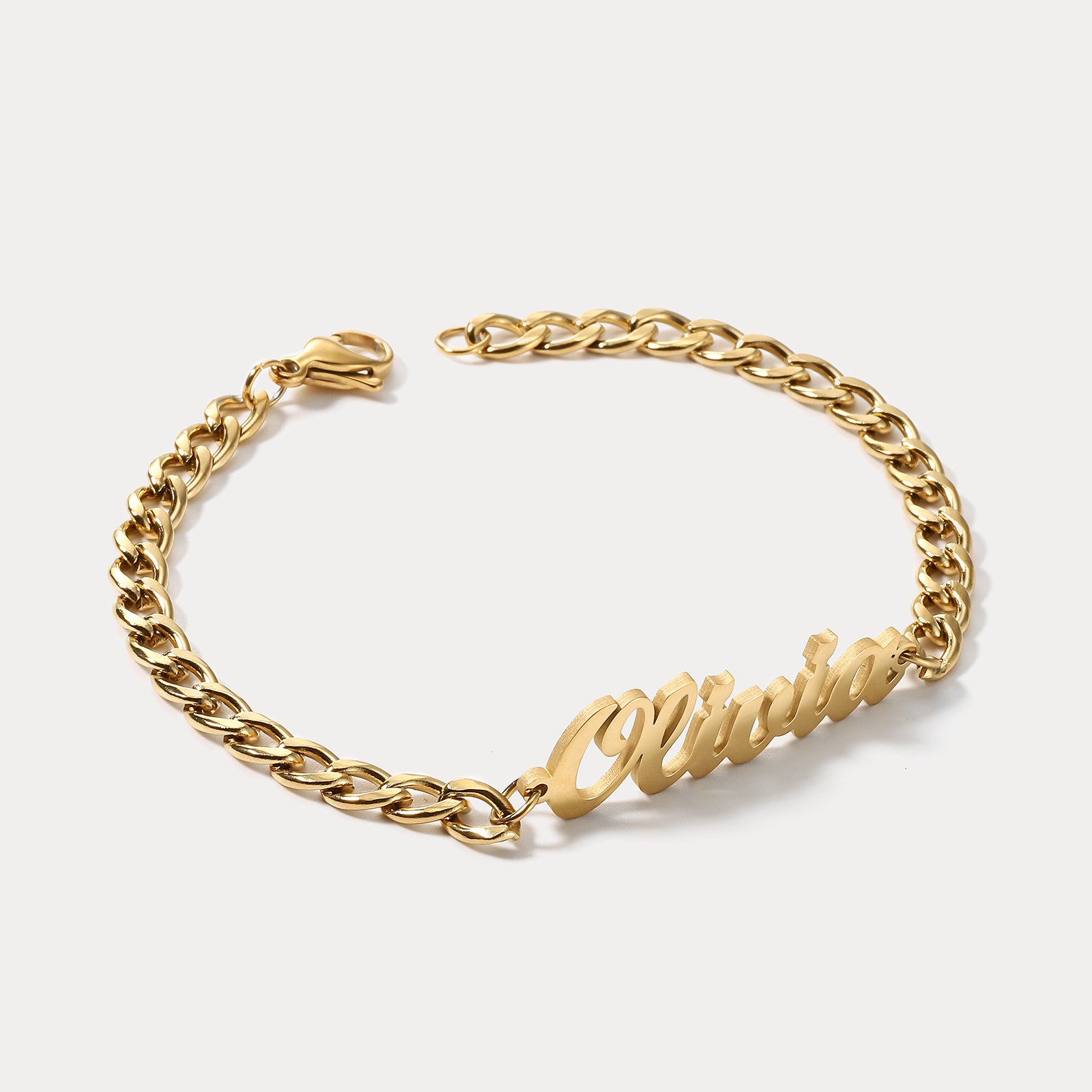Customized Name Chain Bracelet