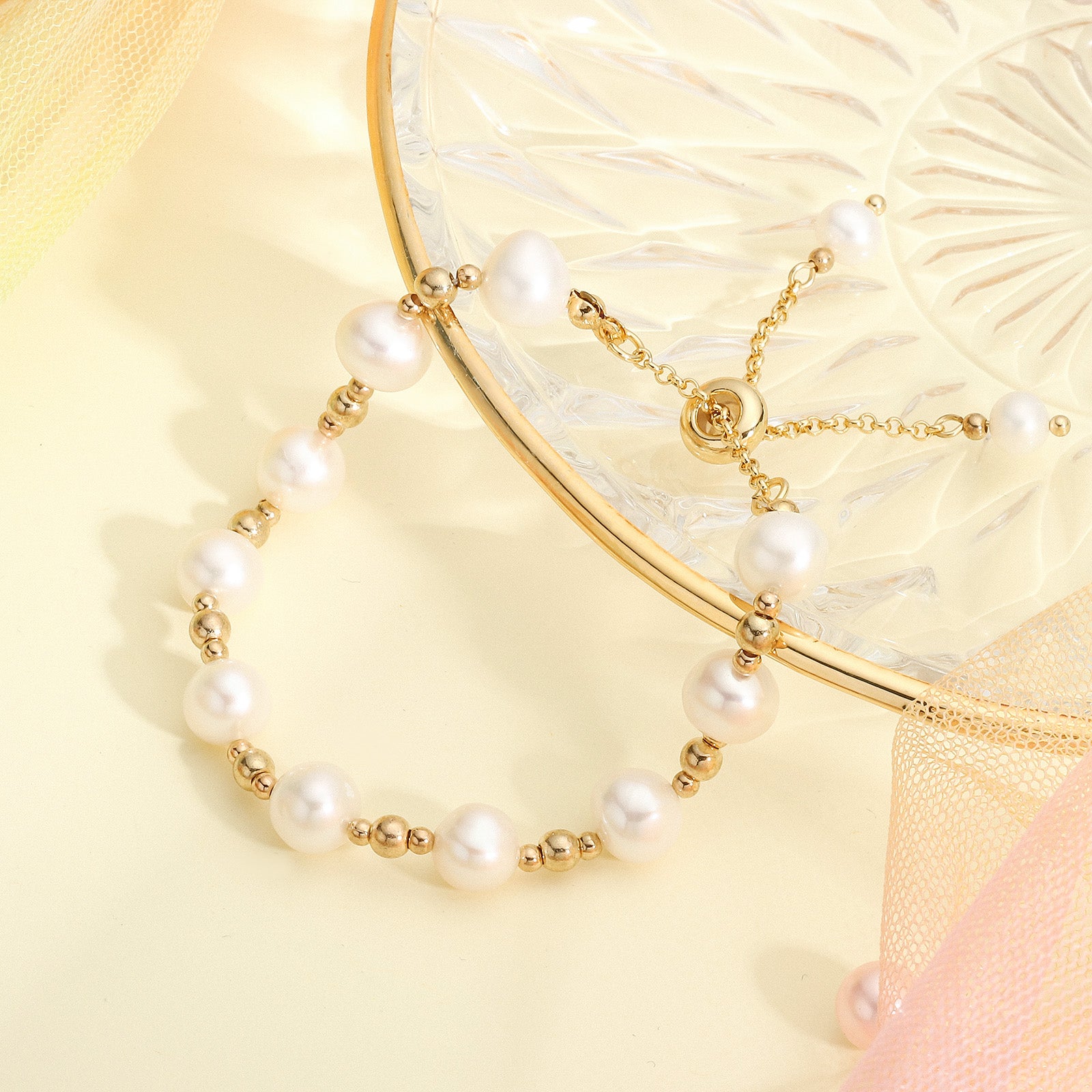 Pearl Chain Fashion Bracelet