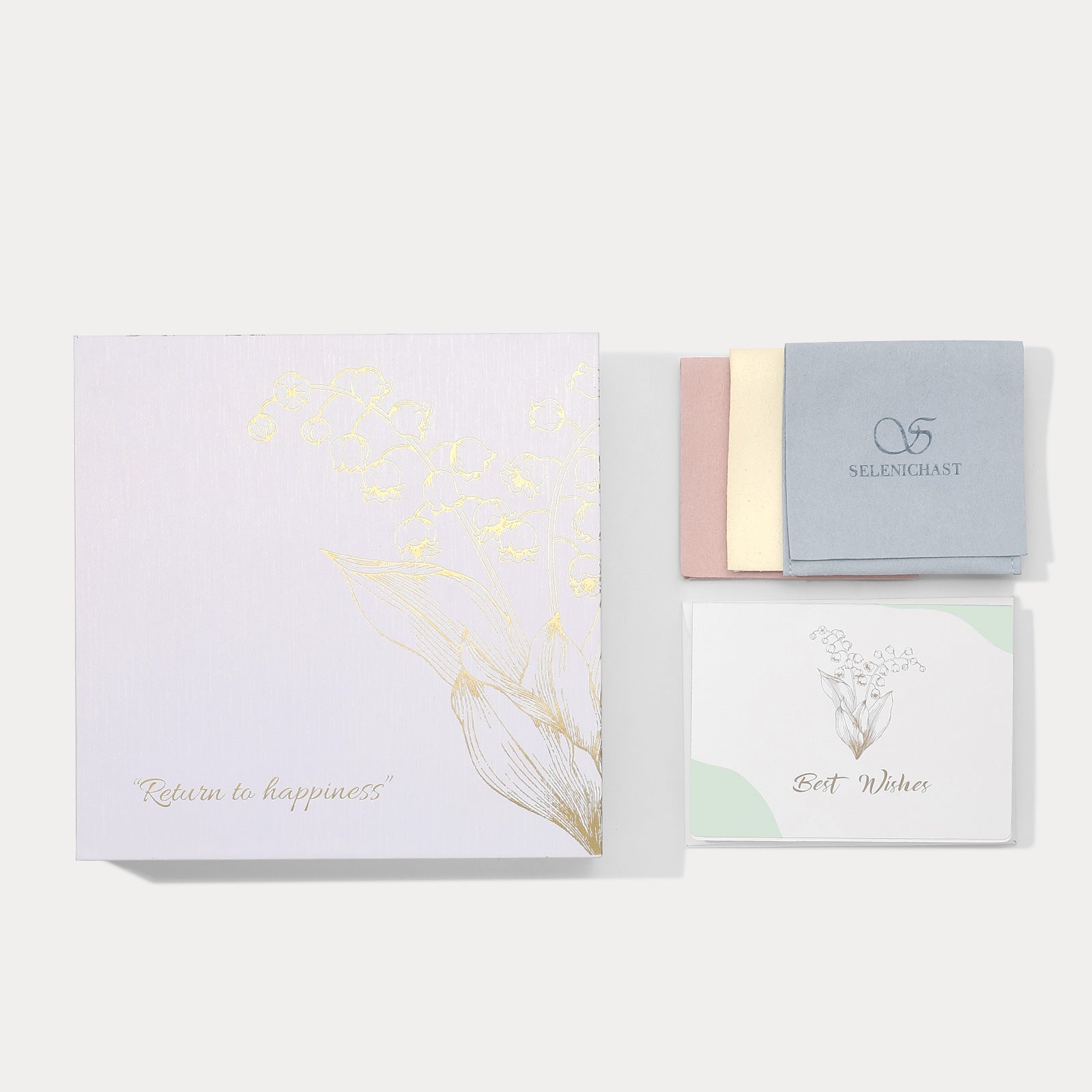 Lily of The Valley White Gift Box