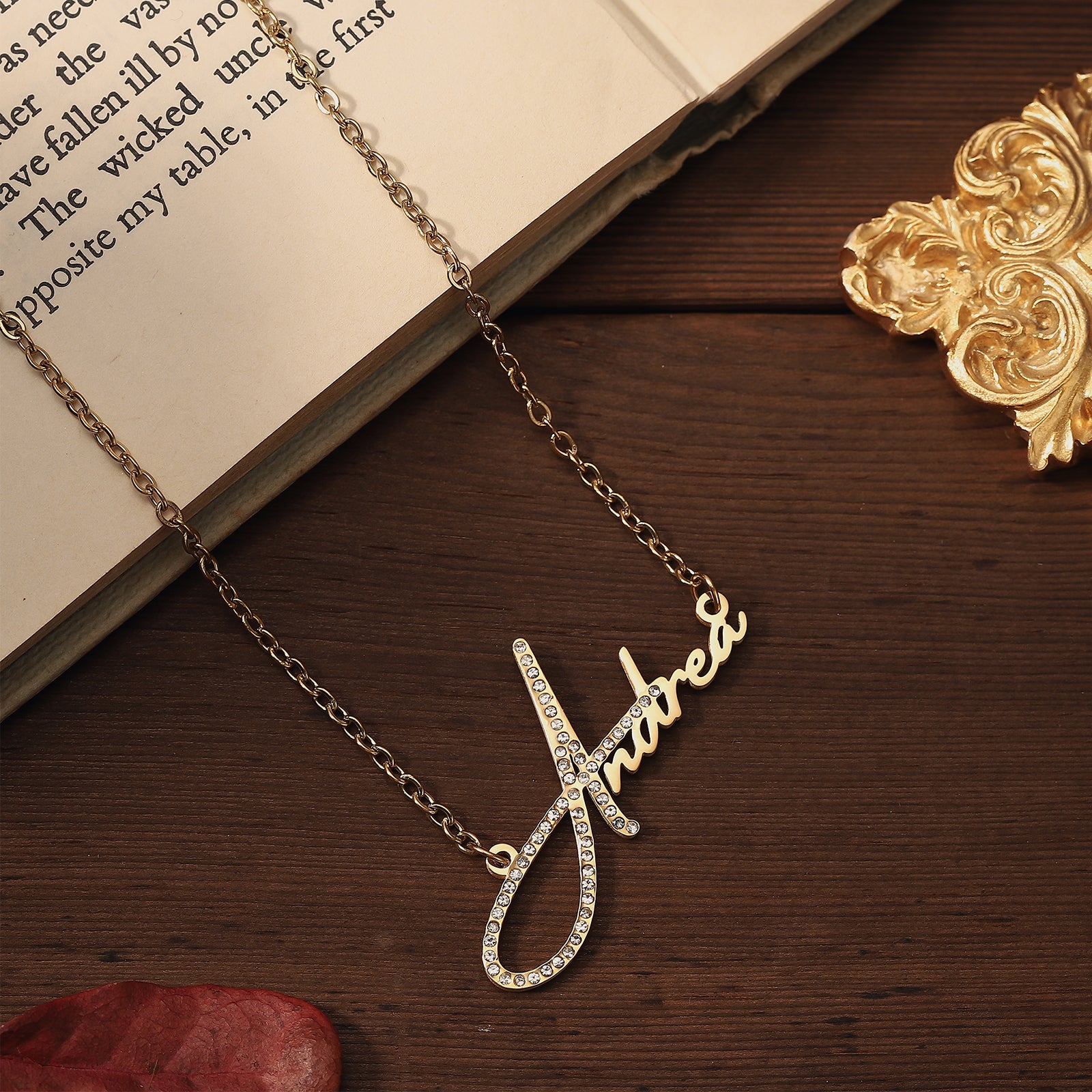 Custom Name Gold Necklace