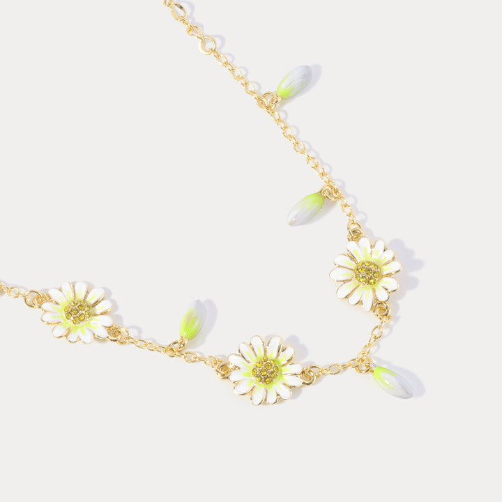 Daisy Charm Bracelet