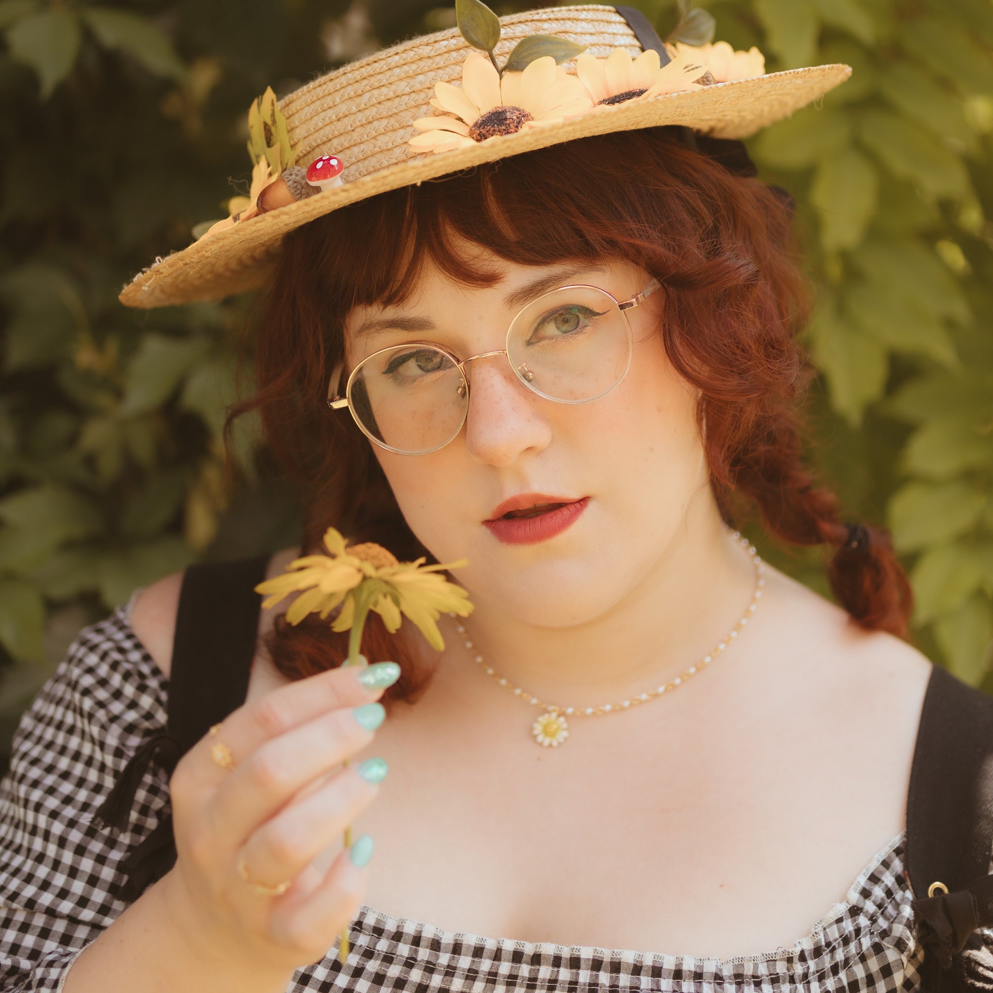 Daisy Pearl Necklace