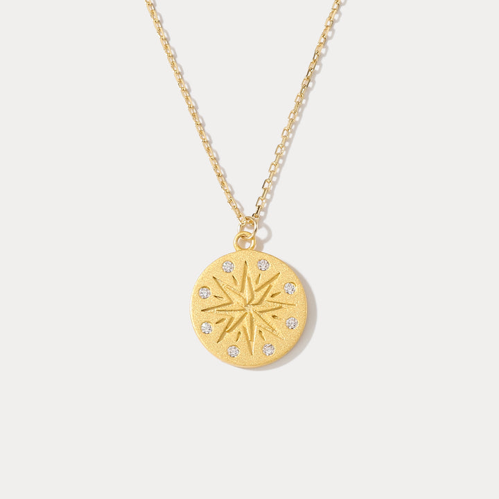 Selenichast Octagon Coin Necklace