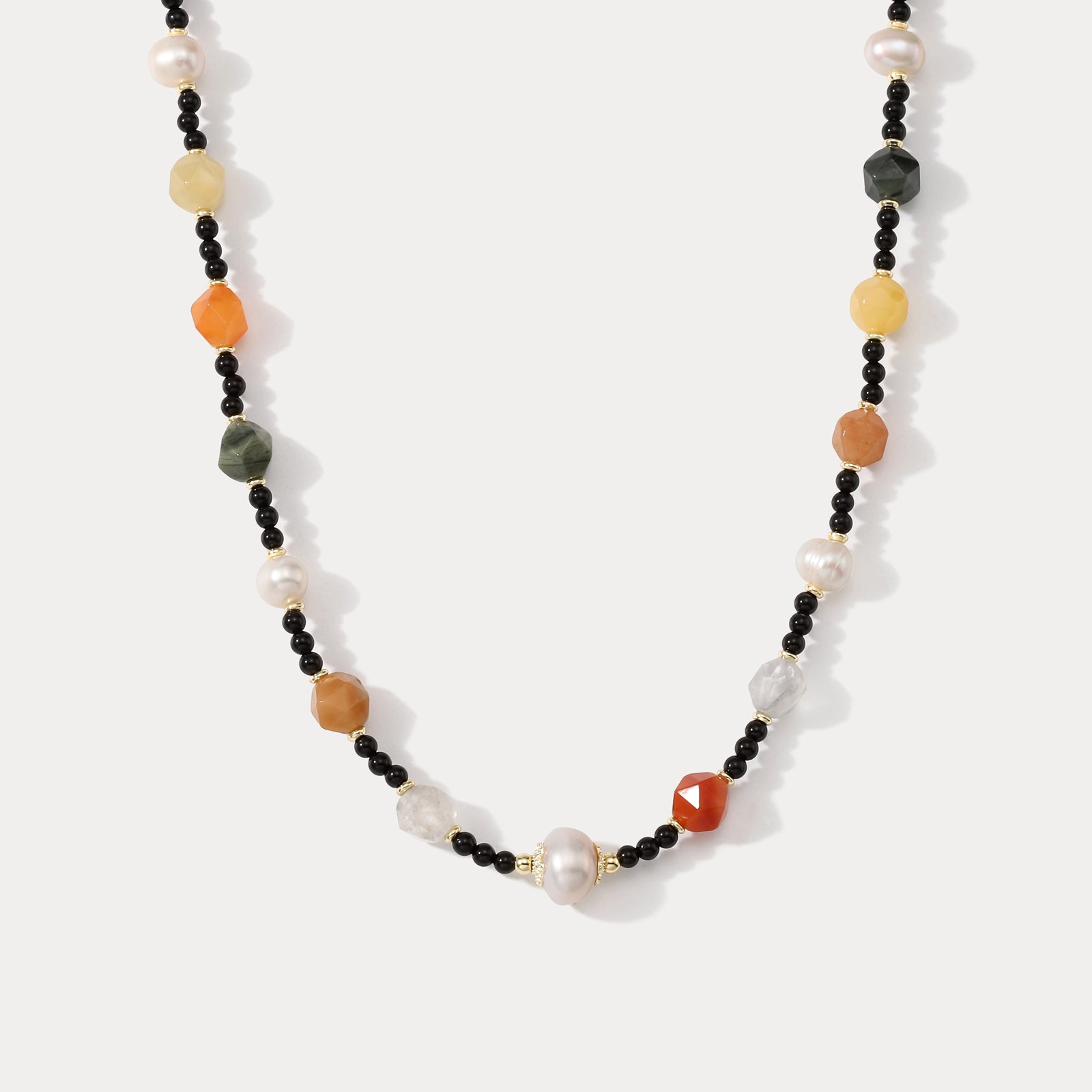 Selenichast Bohemian Beads Necklace