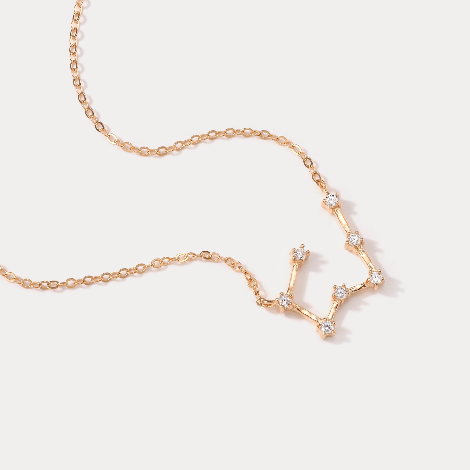 Vintage Rose Gold Constellation Necklace
