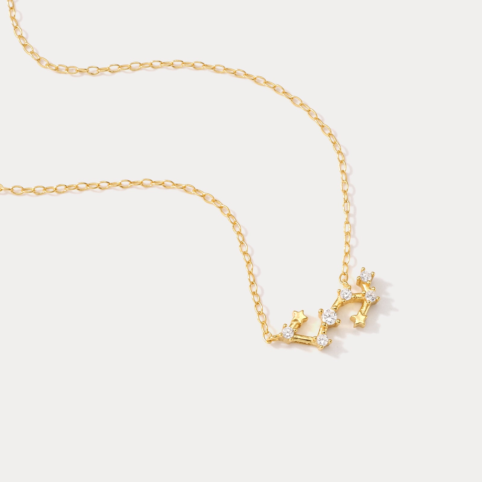 925 Sterling Silver Scorpio Constellation Necklace