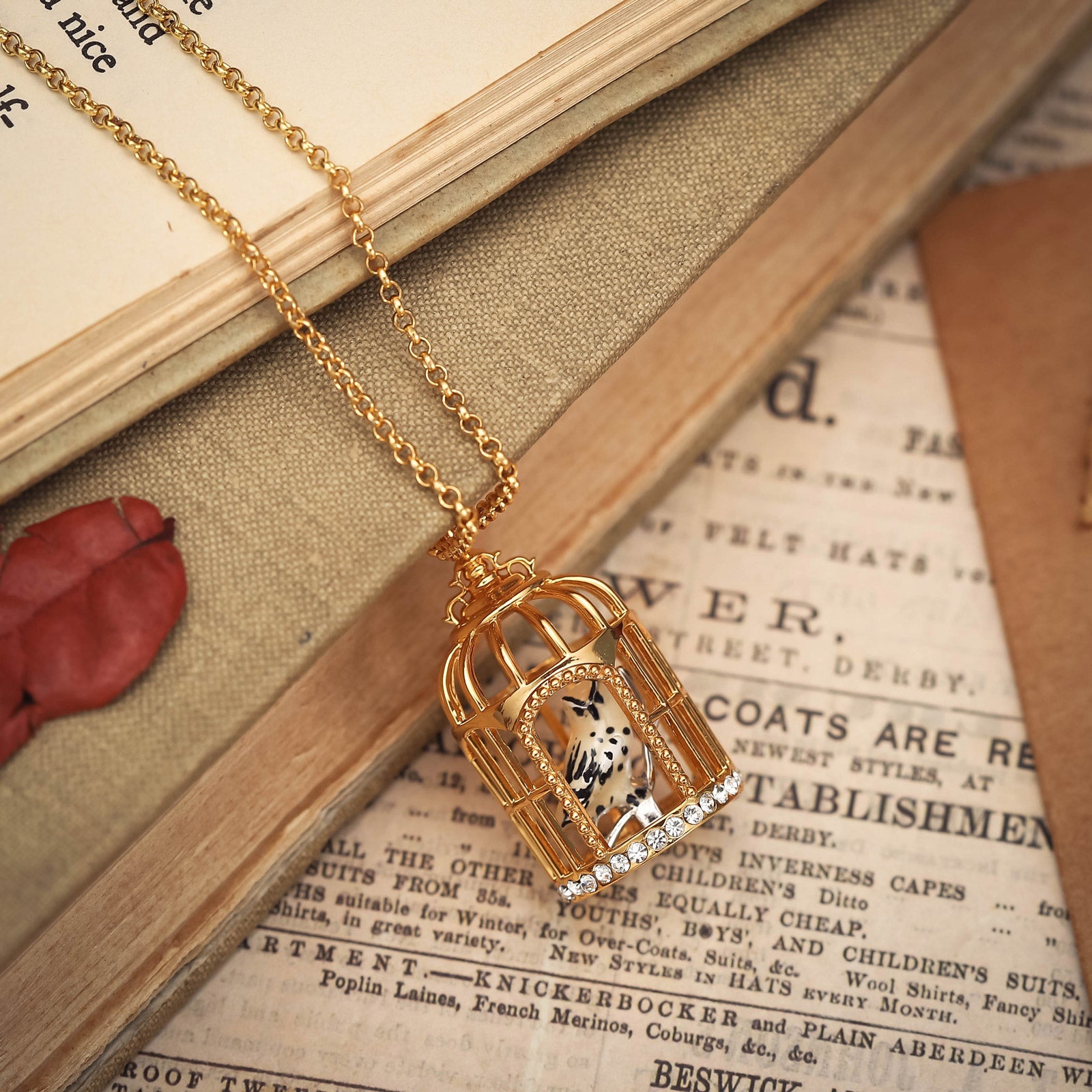 Owl Gold Chain Necklace