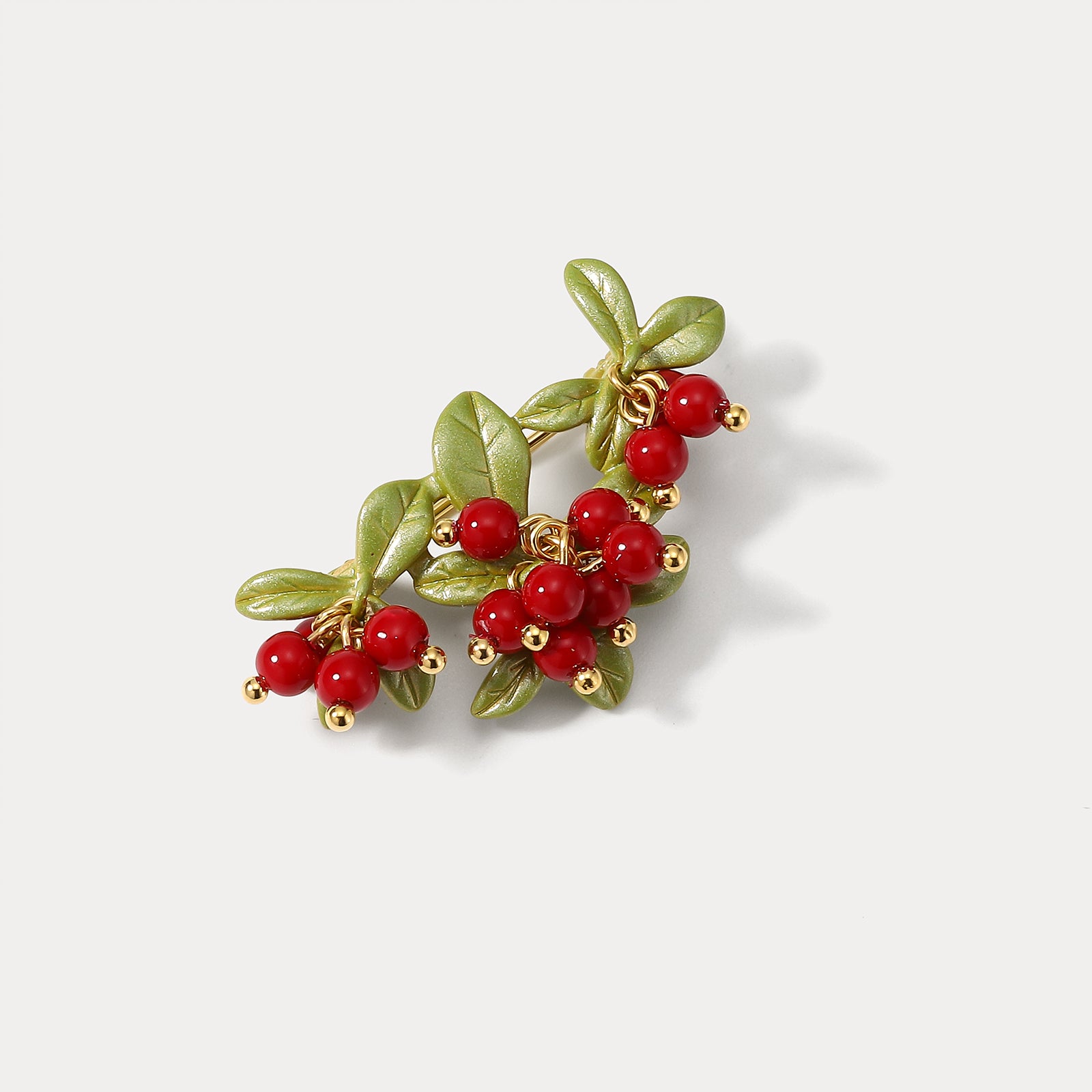 Cranberry Brooch Good Gifts for Mom