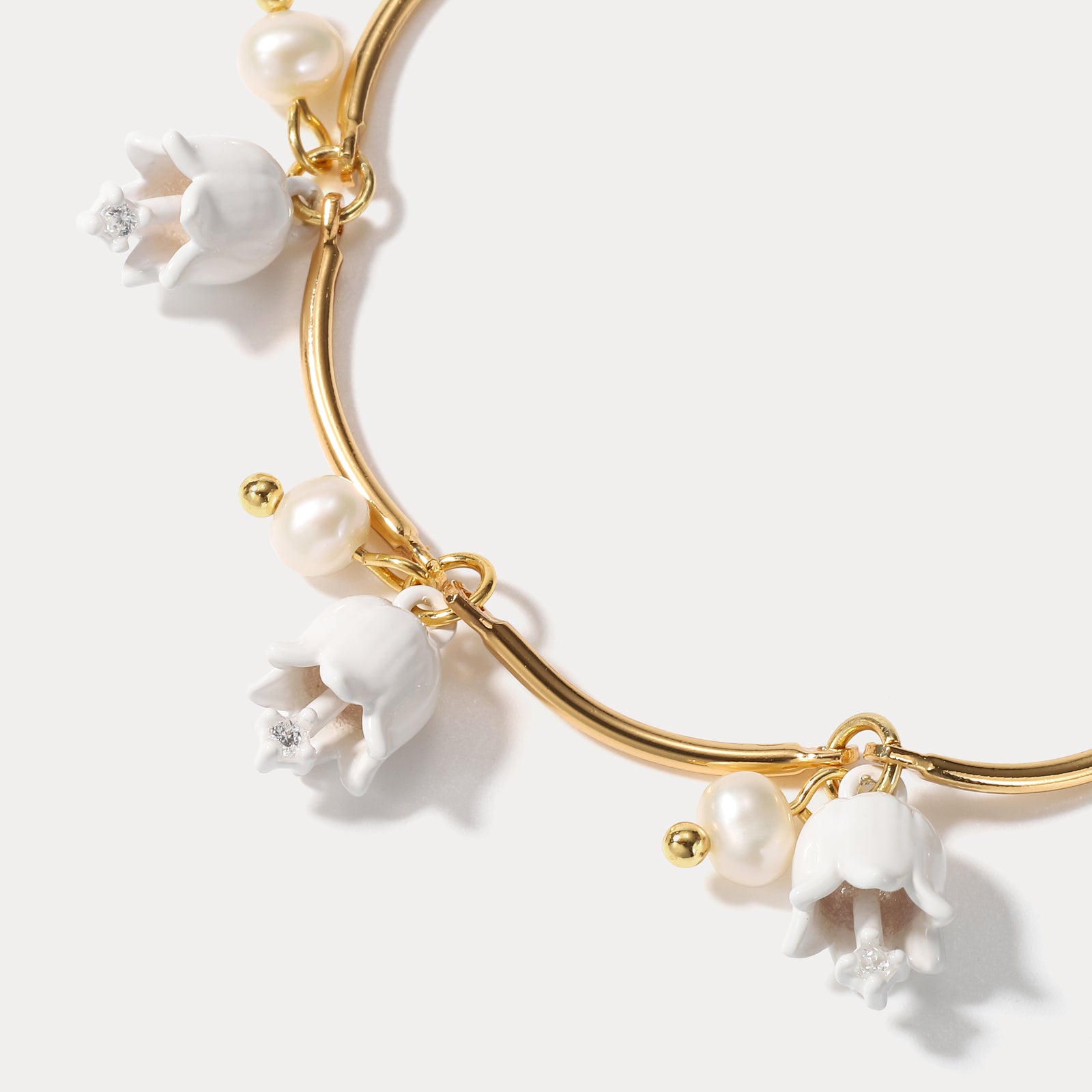 Lily Of The Valley Chic Bracelet