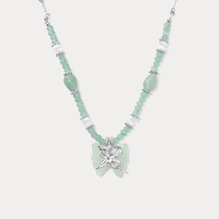 Jade Butterfly Necklace