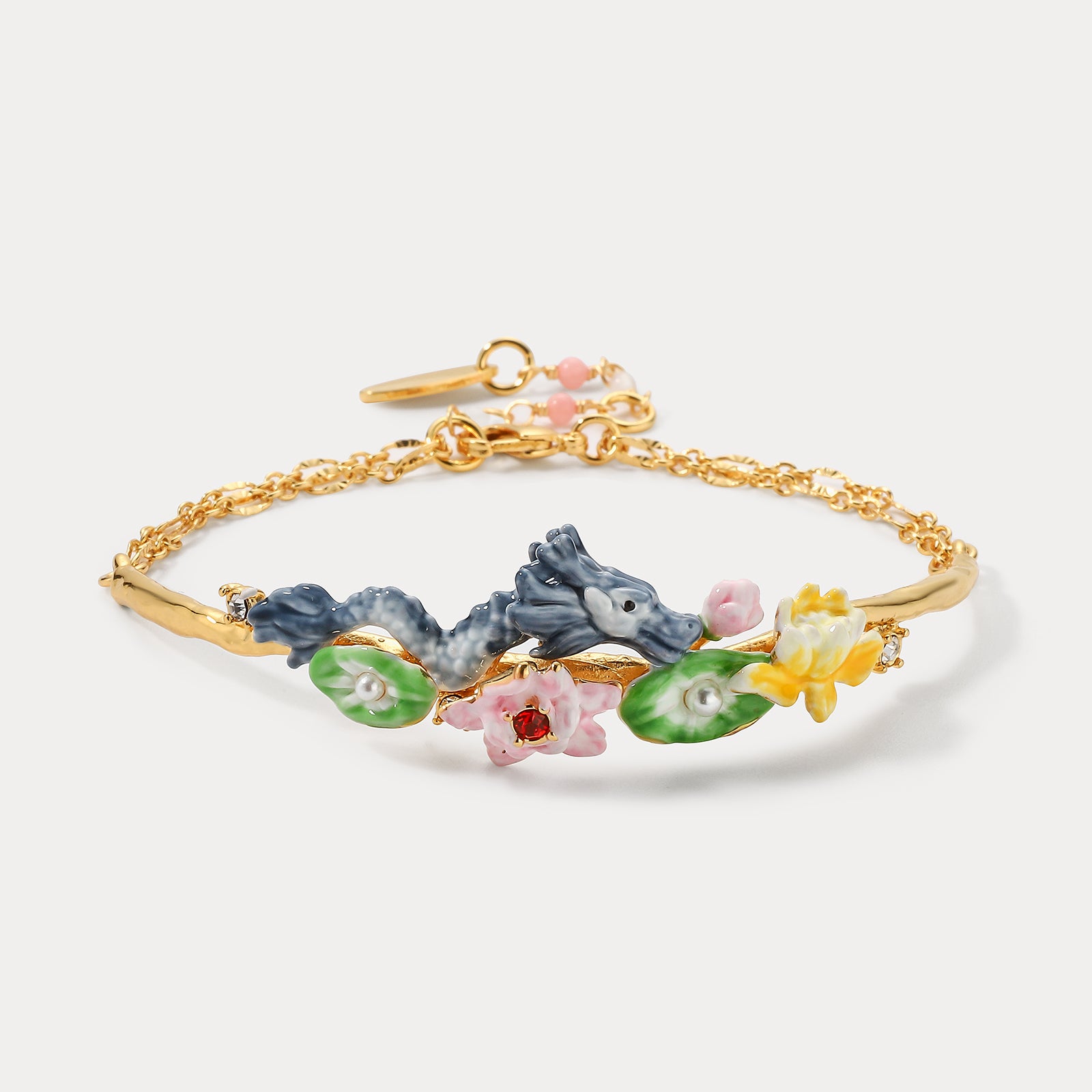 Selenichast Dragon Lotus Bracelet
