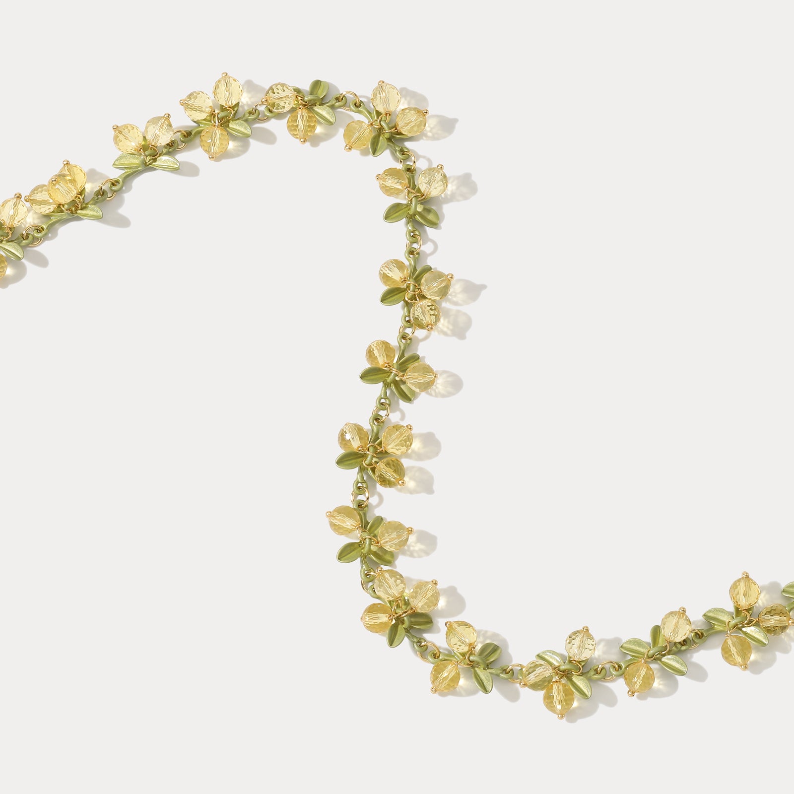 White Currant Necklace Orchard Jewelry