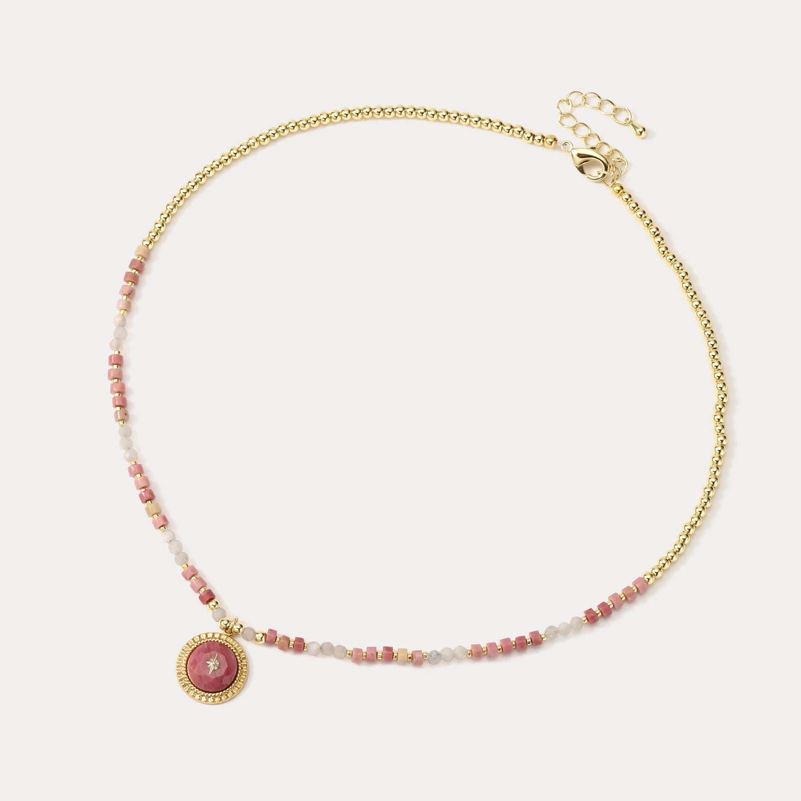 Desert Flower Beads Necklace