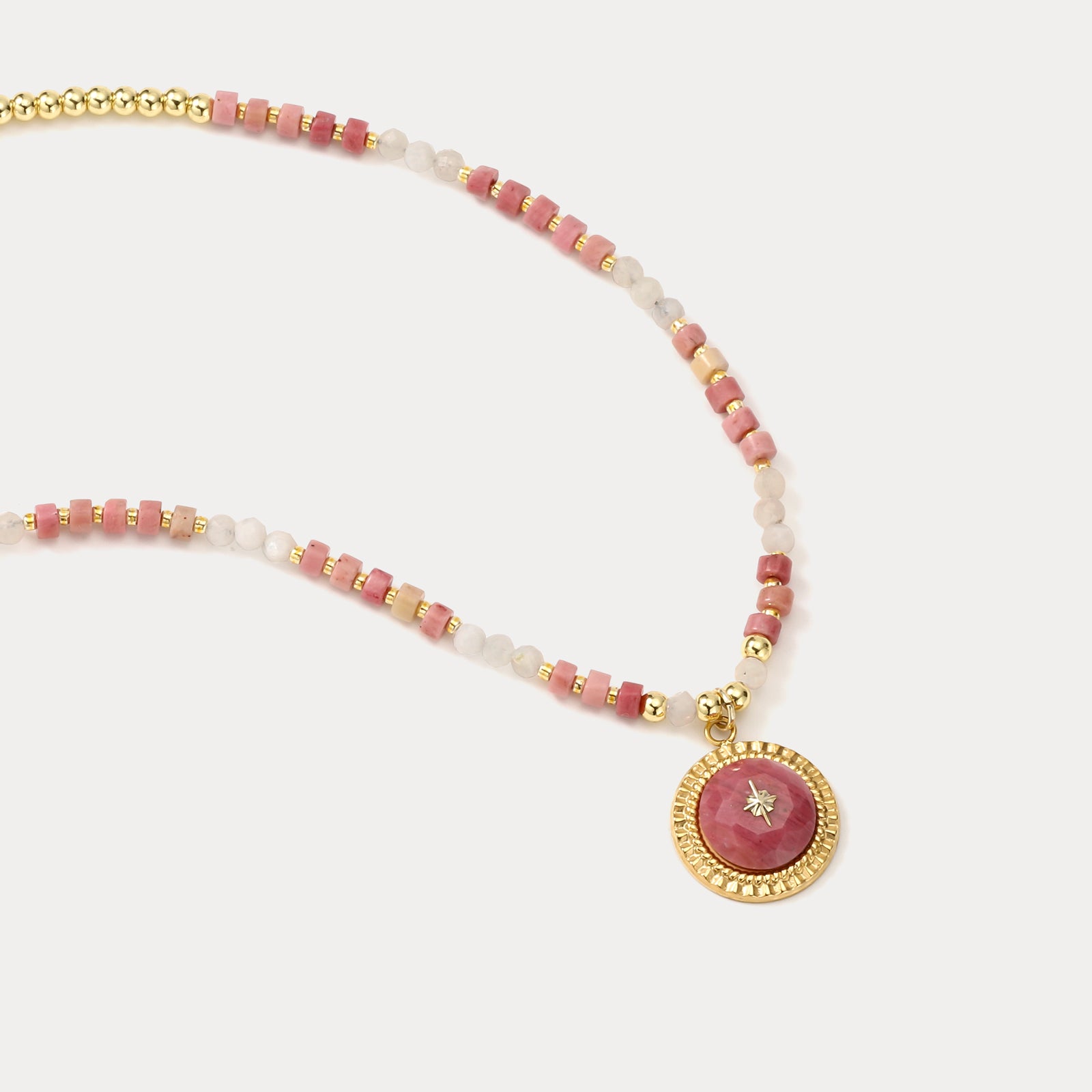 Desert Flower Beads Necklace