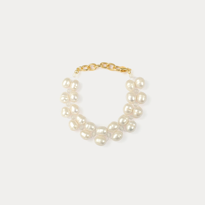 Selenichast Double Strand Pearl Bracelet